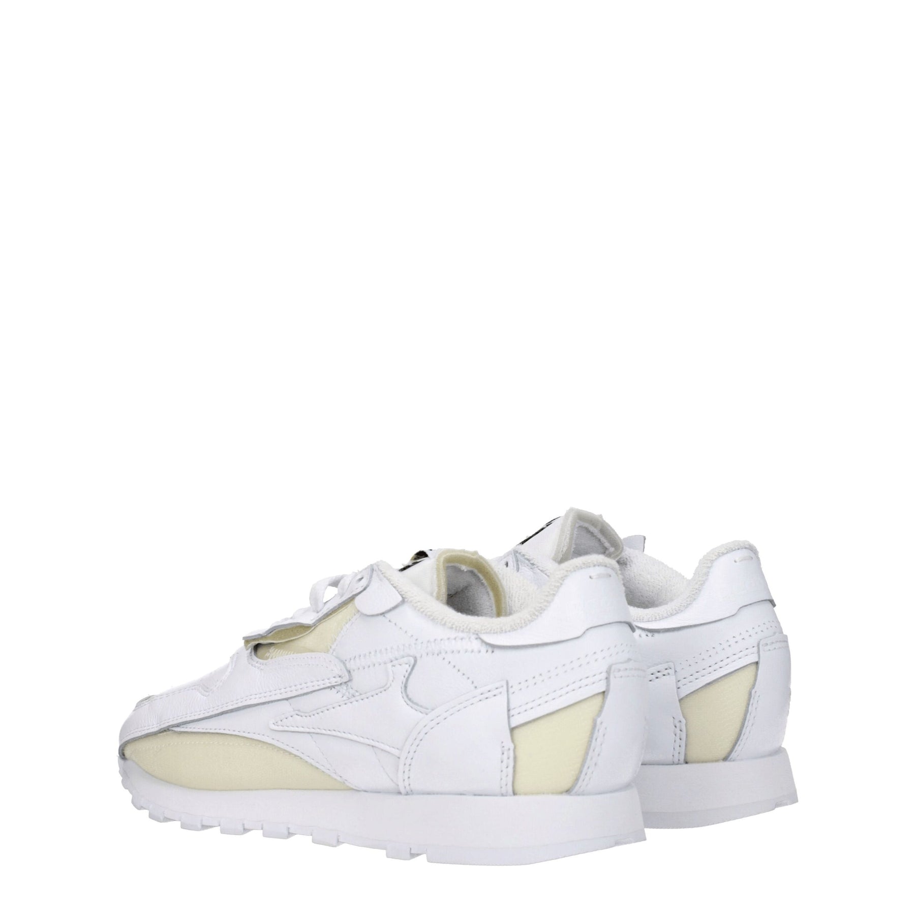 Maison Margiela White Leather Athletic Sneakers | Regal Royce