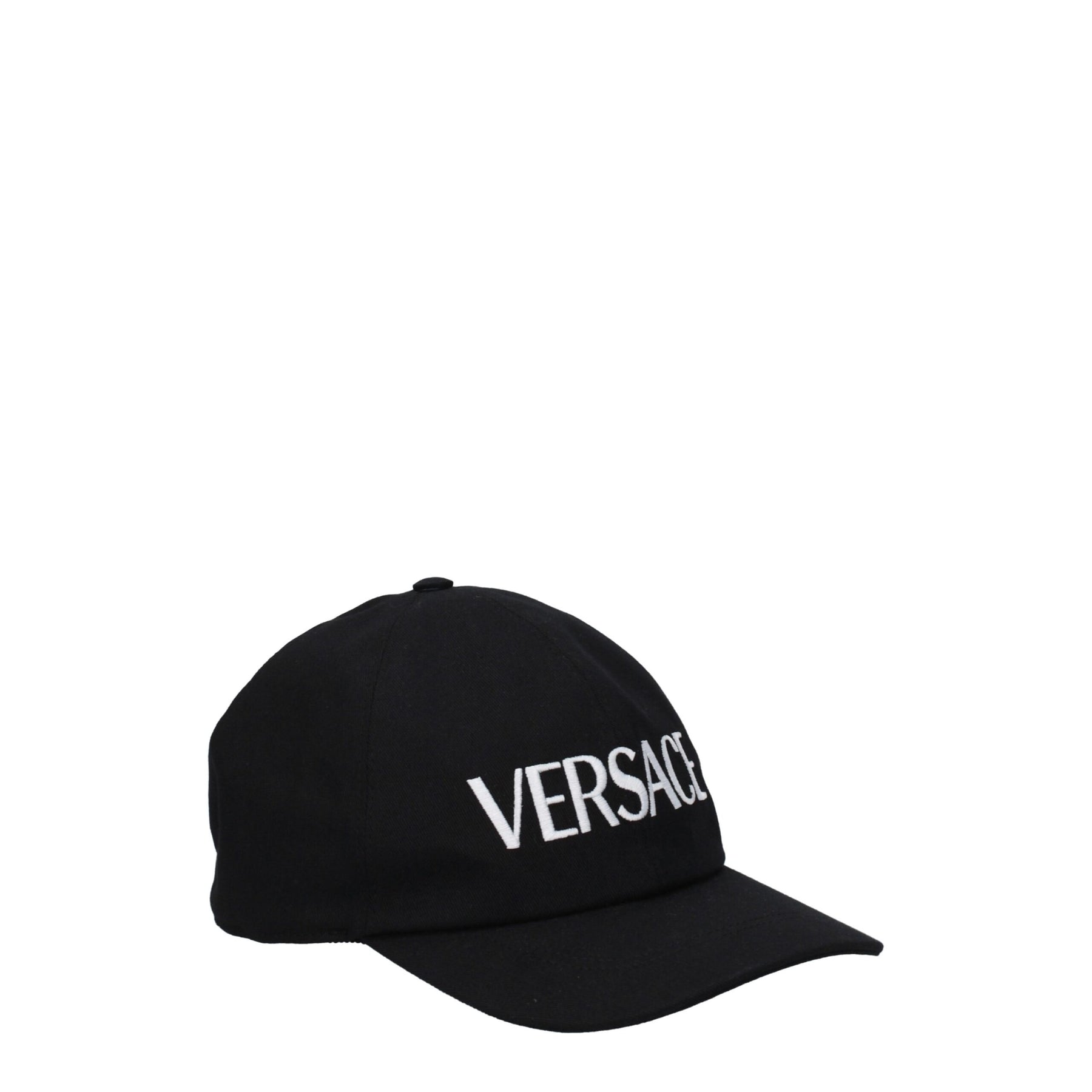 Versace Black Cotton Cap (Baseball Hat) | Regal Royce