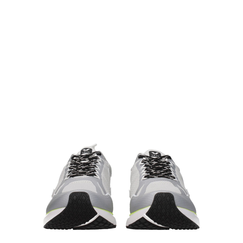 Veja Gray Fabric Athletic Sneakers