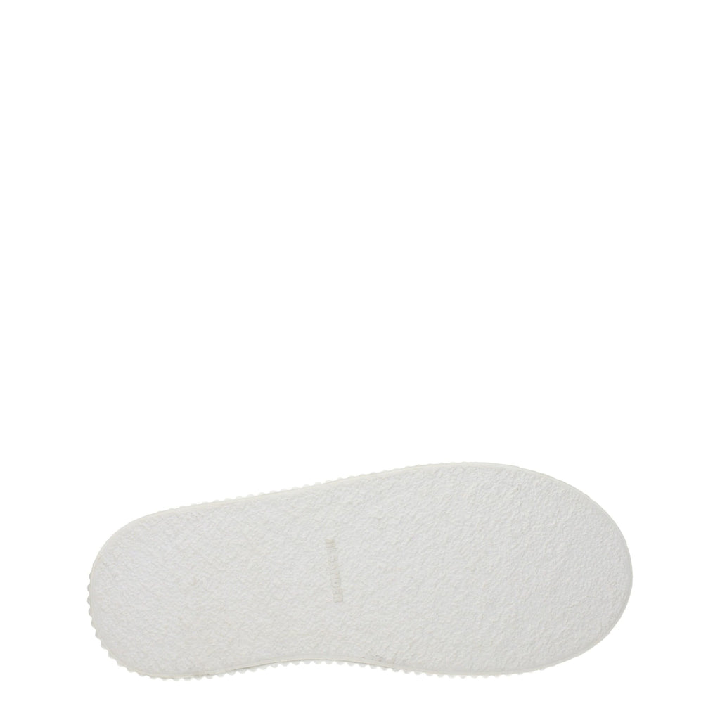 Jil Sander White Leather Platform Sneakers