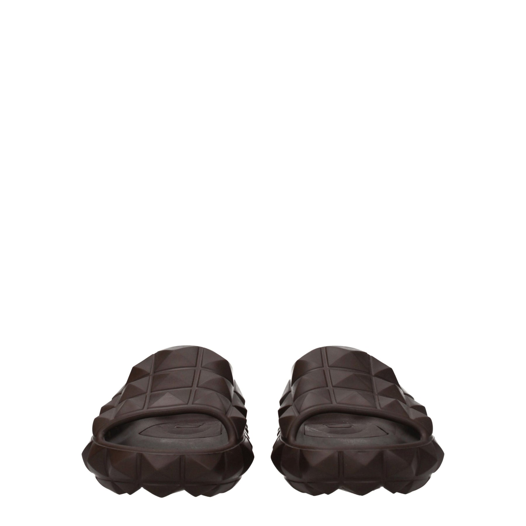 Valentino Garavani Brown Cotton Slippers | Regal Royce