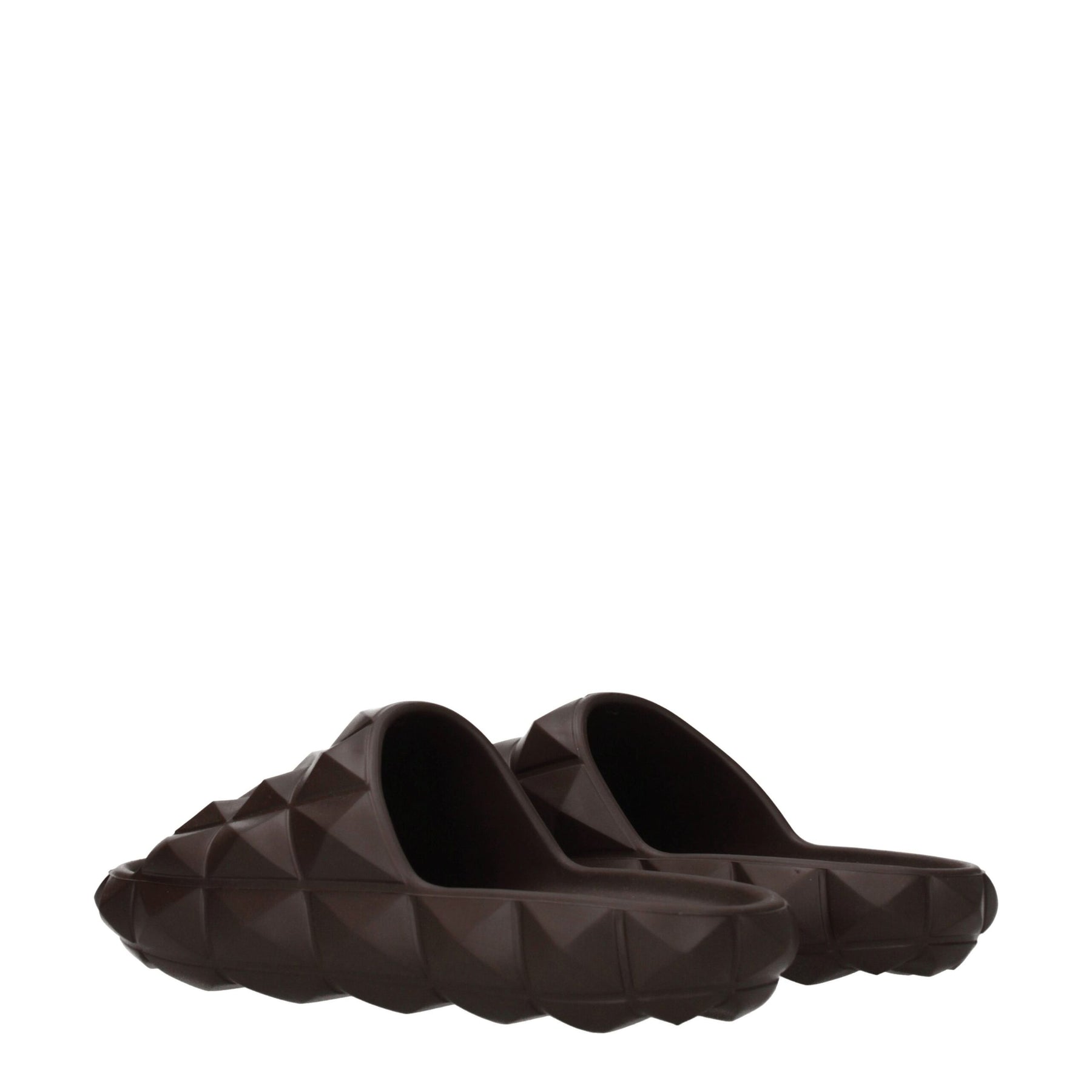 Valentino Garavani Brown Cotton Slippers | Regal Royce