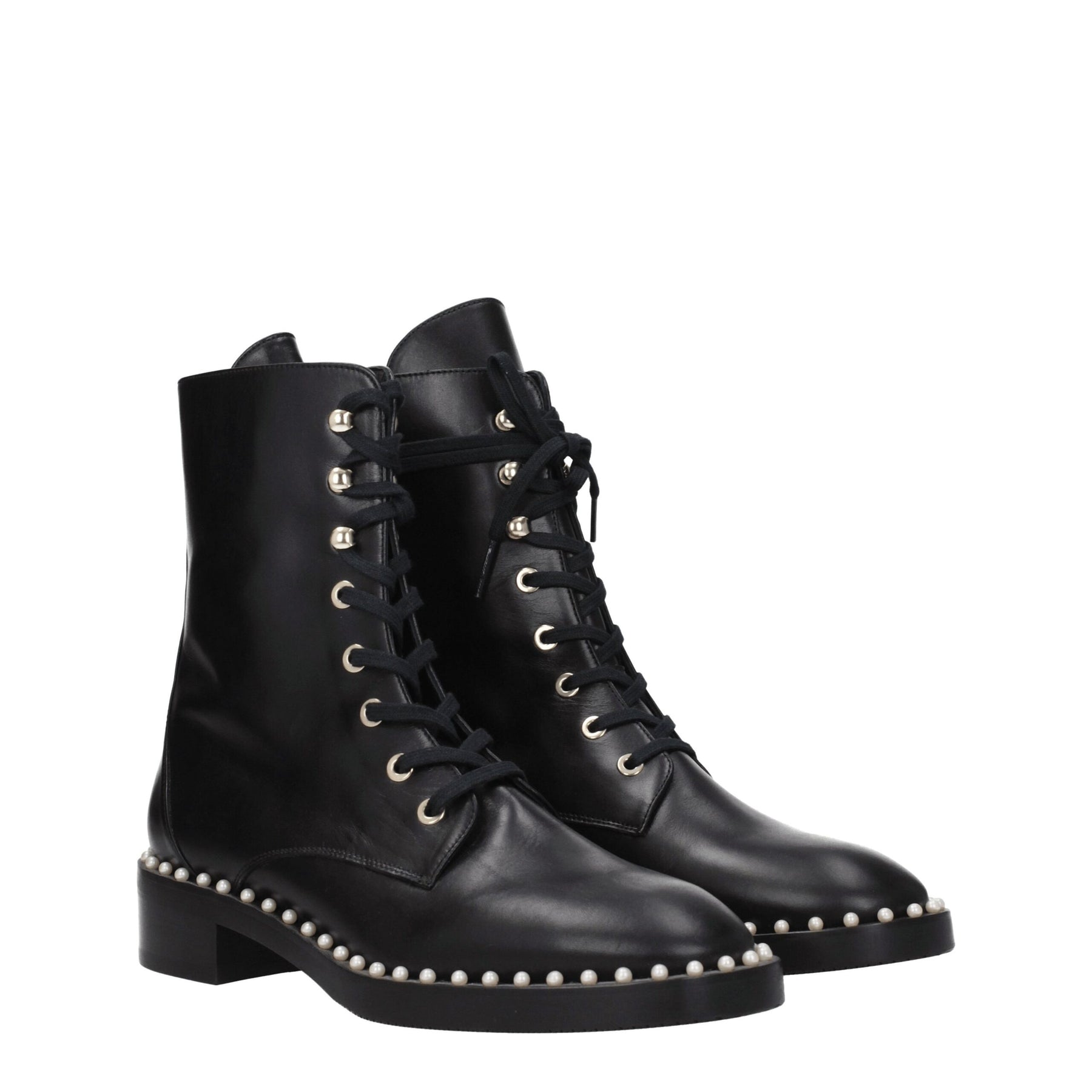 Stuart Weitzman Black Leather Ankle Boots | Regal Royce