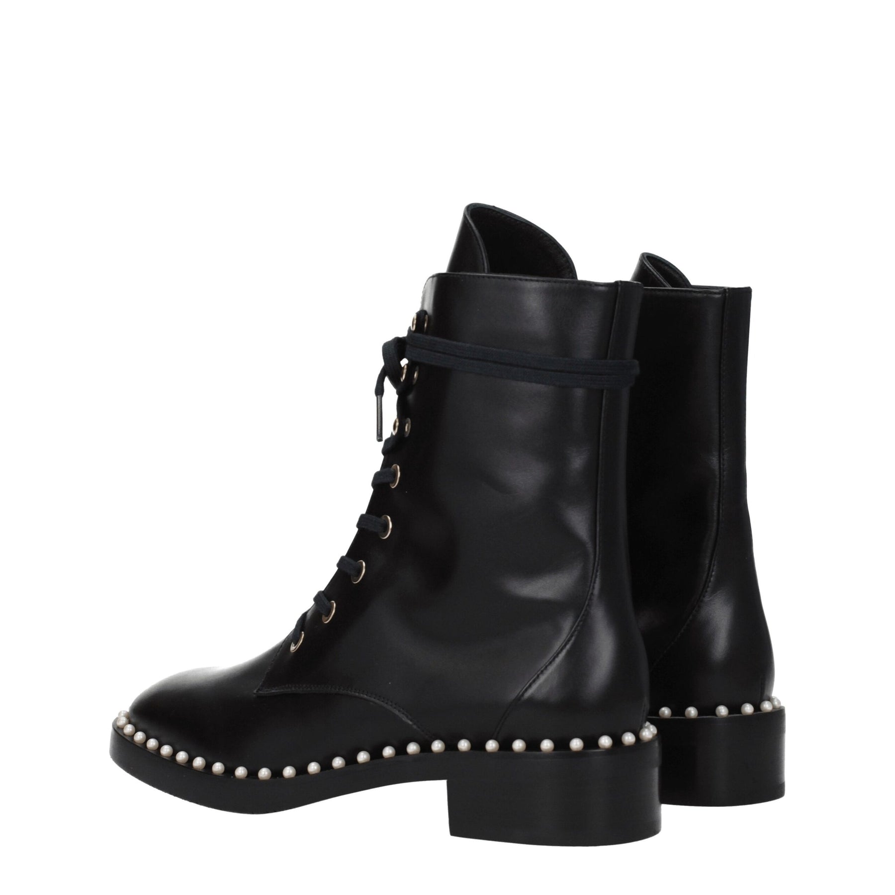 Stuart Weitzman Black Leather Ankle Boots | Regal Royce