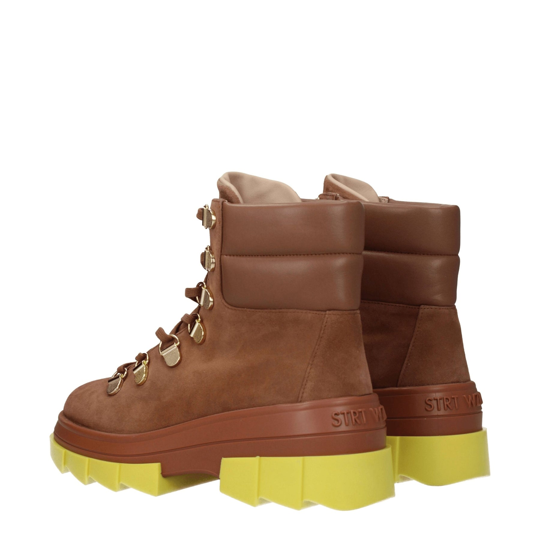 Stuart Weitzman Brown Leather Ankle Boots | Regal Royce