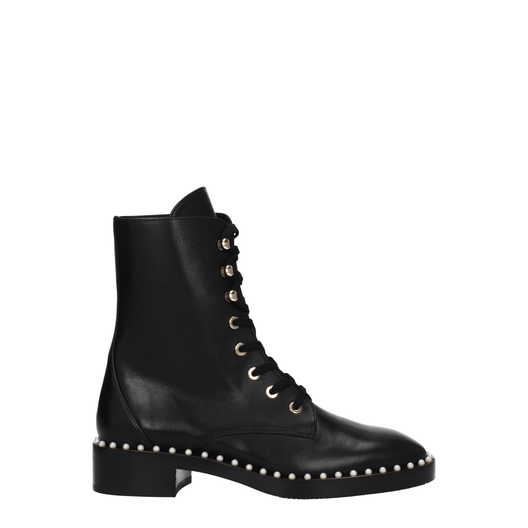 Stuart Weitzman Black Leather Ankle Boots | Regal Royce