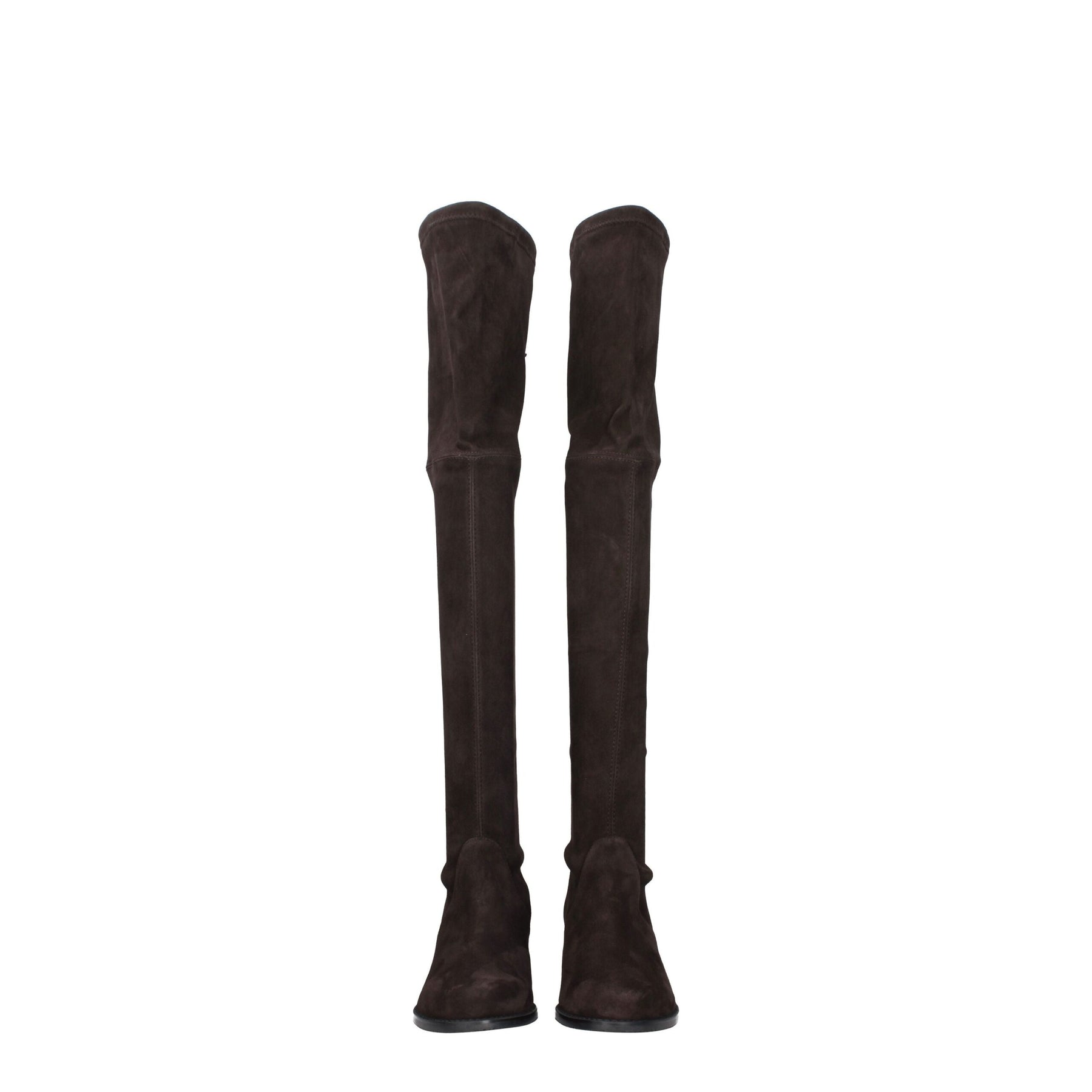 Stuart Weitzman Brown Leather Over The Knee | Regal Royce