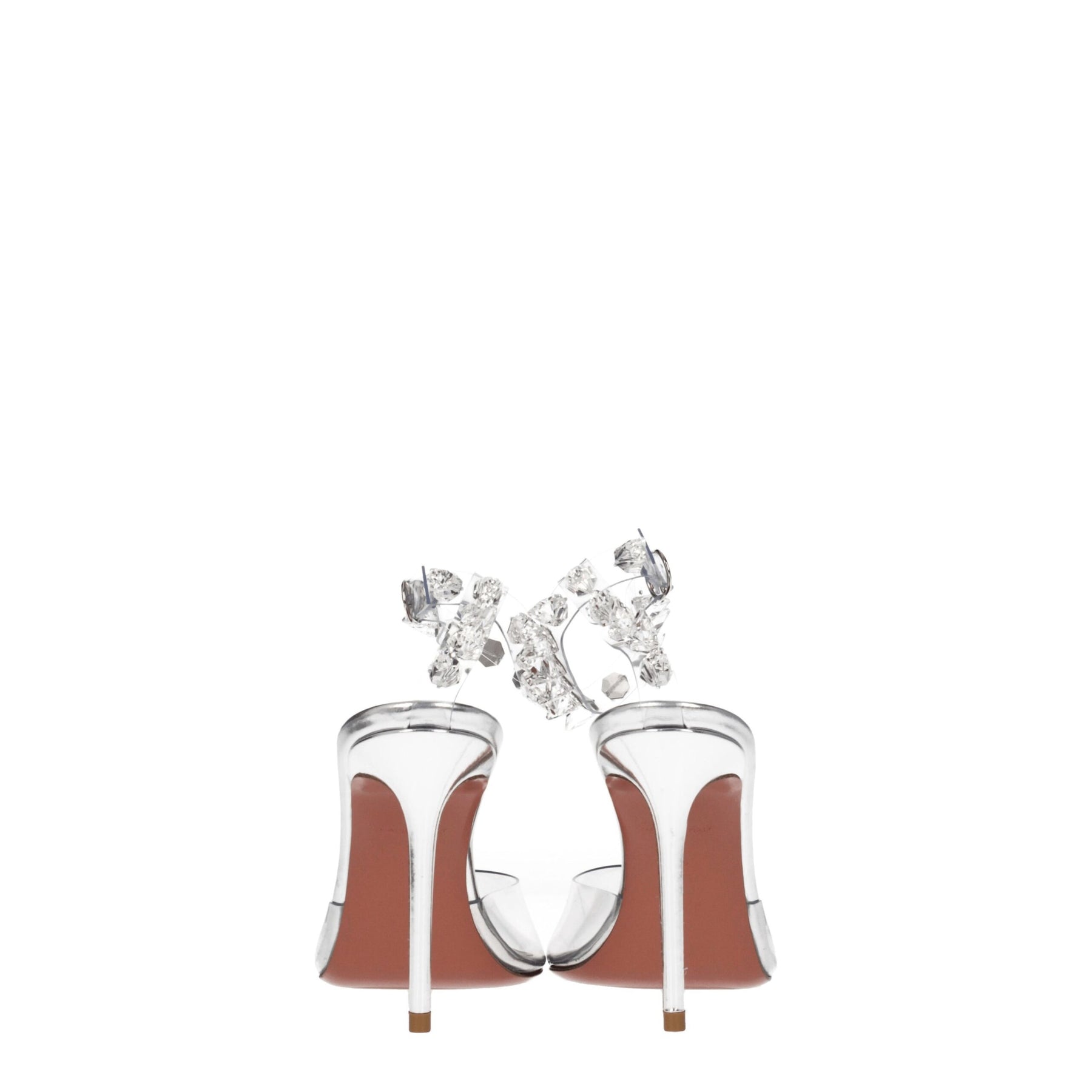 Amina Muaddi Transparent Pvc High Heel Pumps | Regal Royce