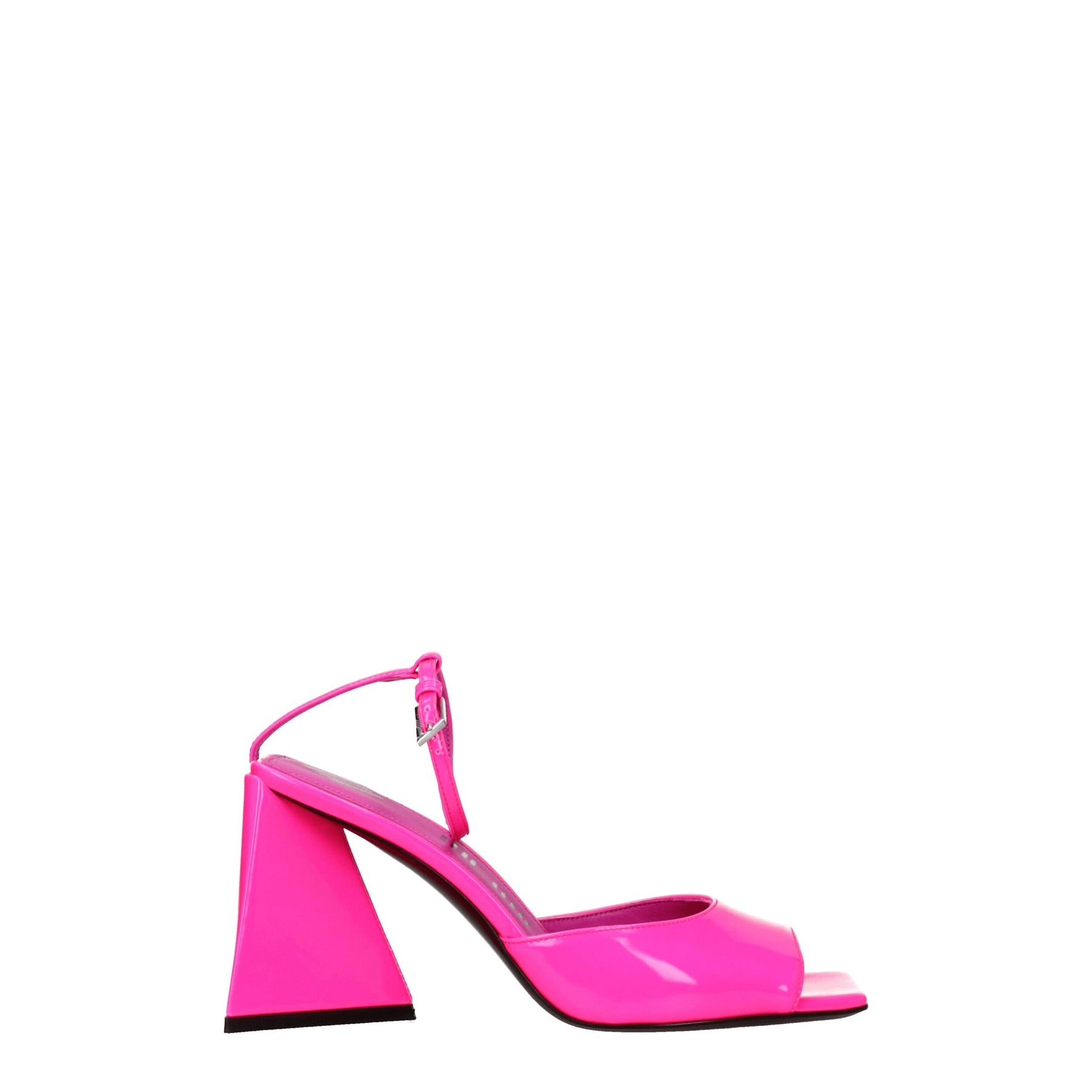 The Attico Pink Leather Stiletto Heel Sandals | Regal Royce