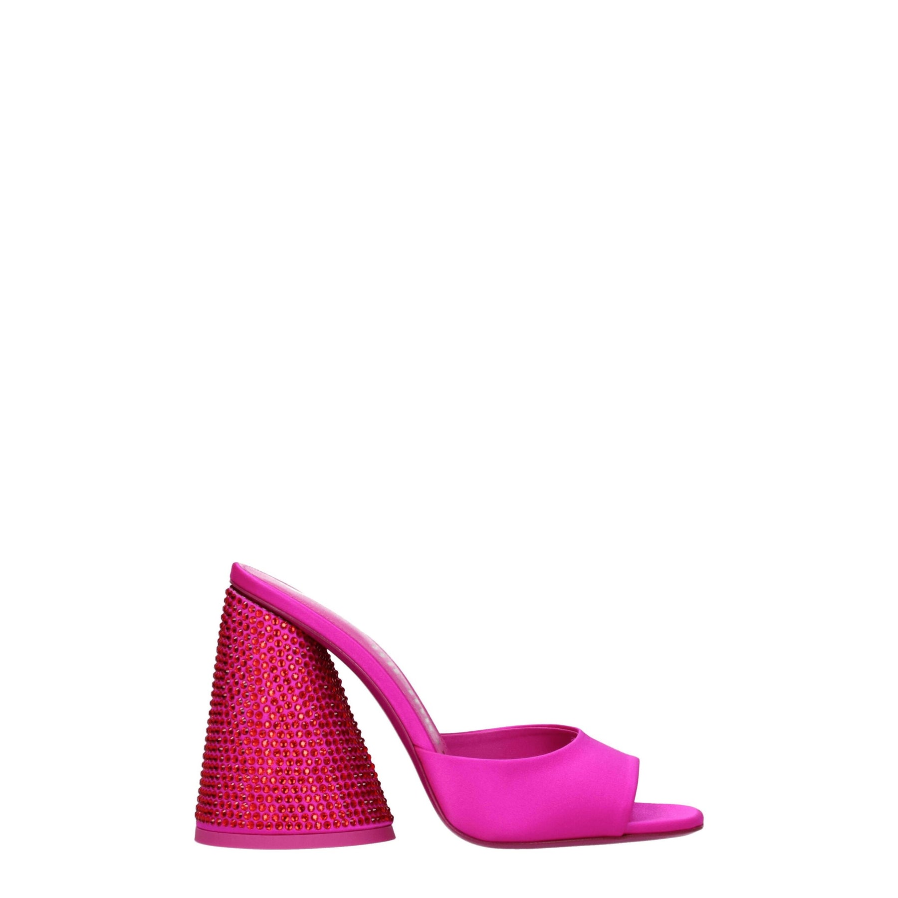 The Attico Pink Satin Platform Sandals | Regal Royce