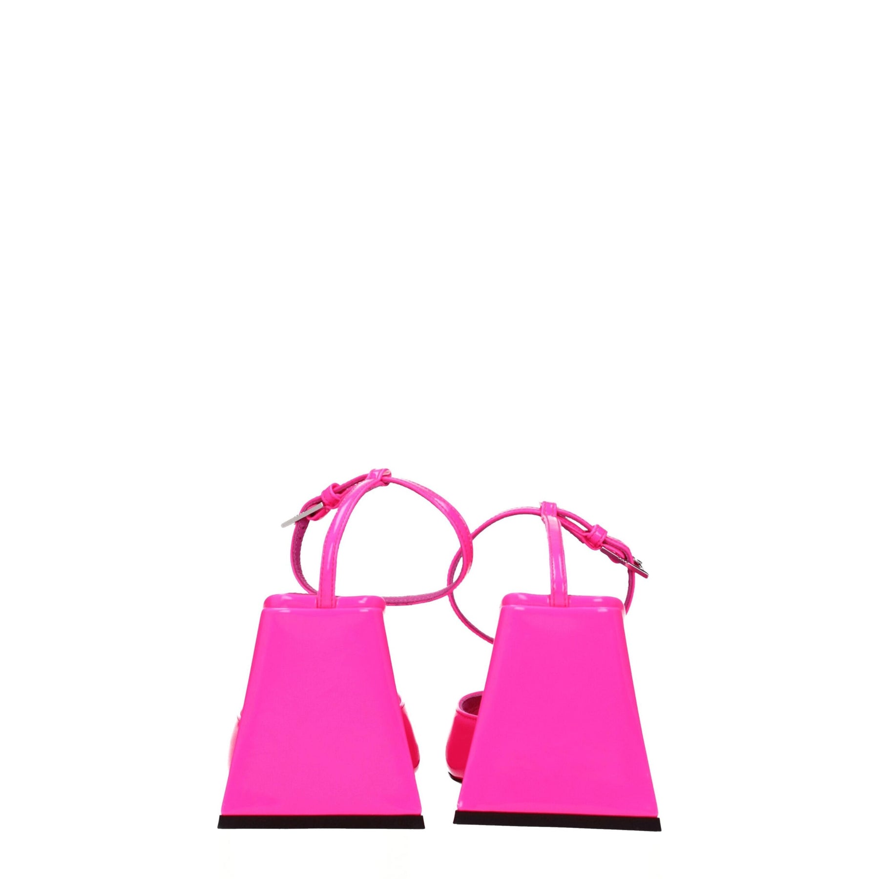 The Attico Pink Leather Stiletto Heel Sandals | Regal Royce