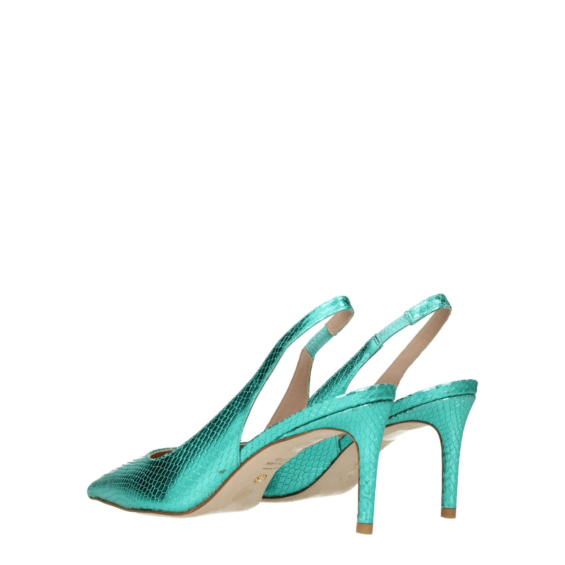 Stuart Weitzman Green Leather High Heel Pumps | Regal Royce