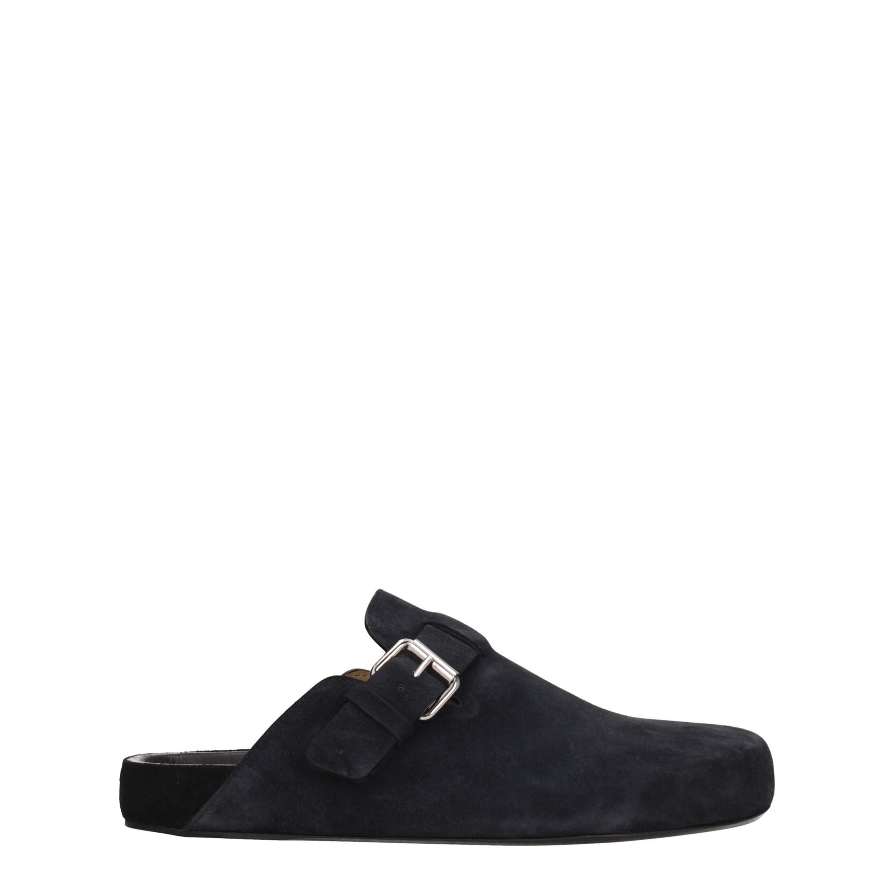 Isabel Marant Black Leather Slippers | Regal Royce