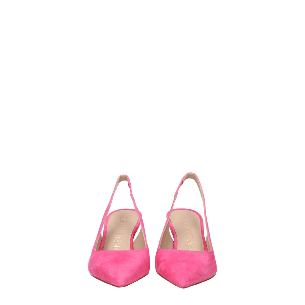 Stuart Weitzman Pink Leather High Heel Pumps