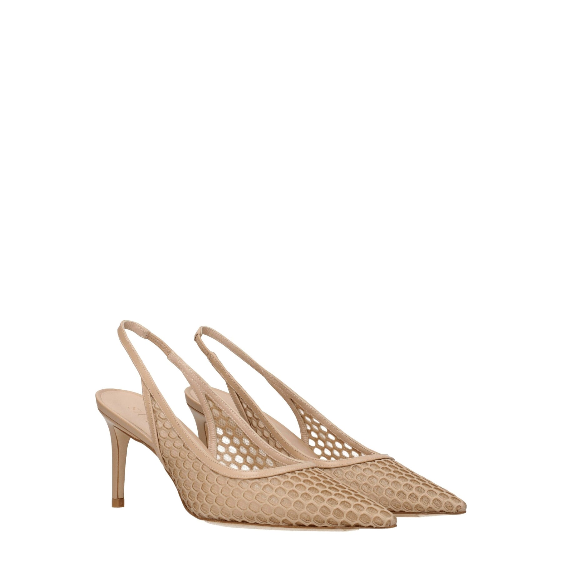 Stuart Weitzman Beige Leather High Heel Pumps | Regal Royce