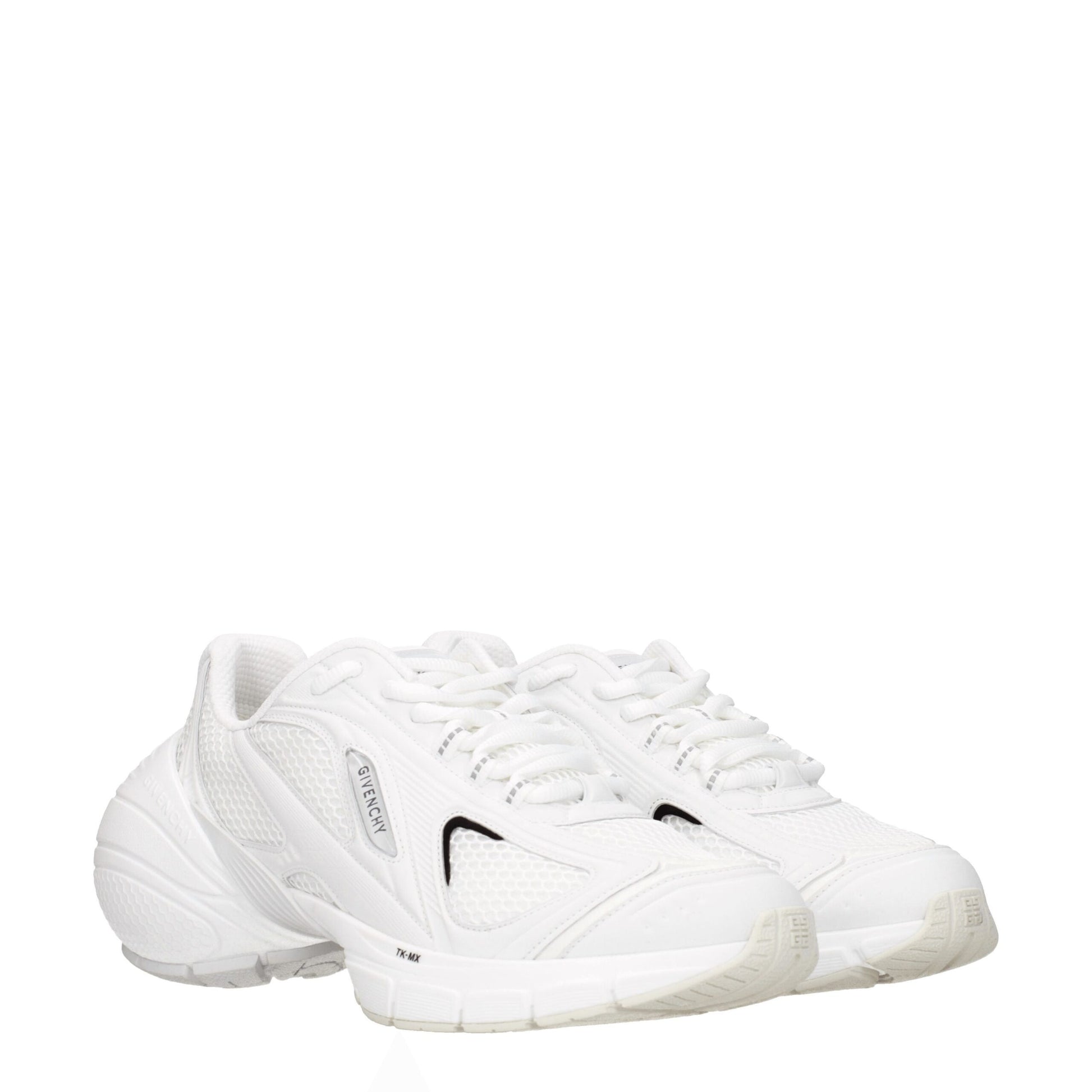 Givenchy White Fabric Athletic Sneakers
