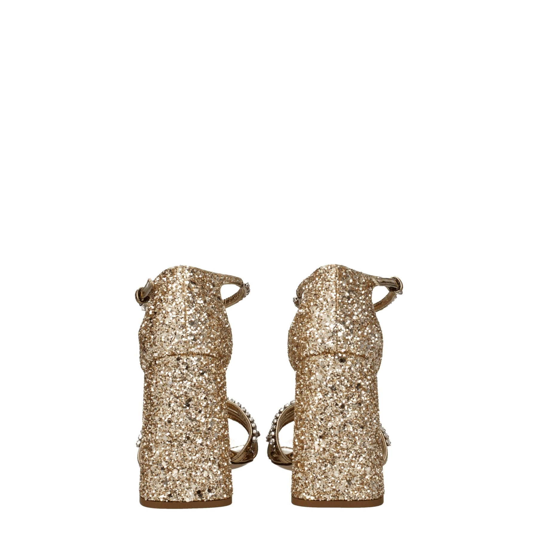 Miu Miu Gold Plastic Platform Sandals | Regal Royce