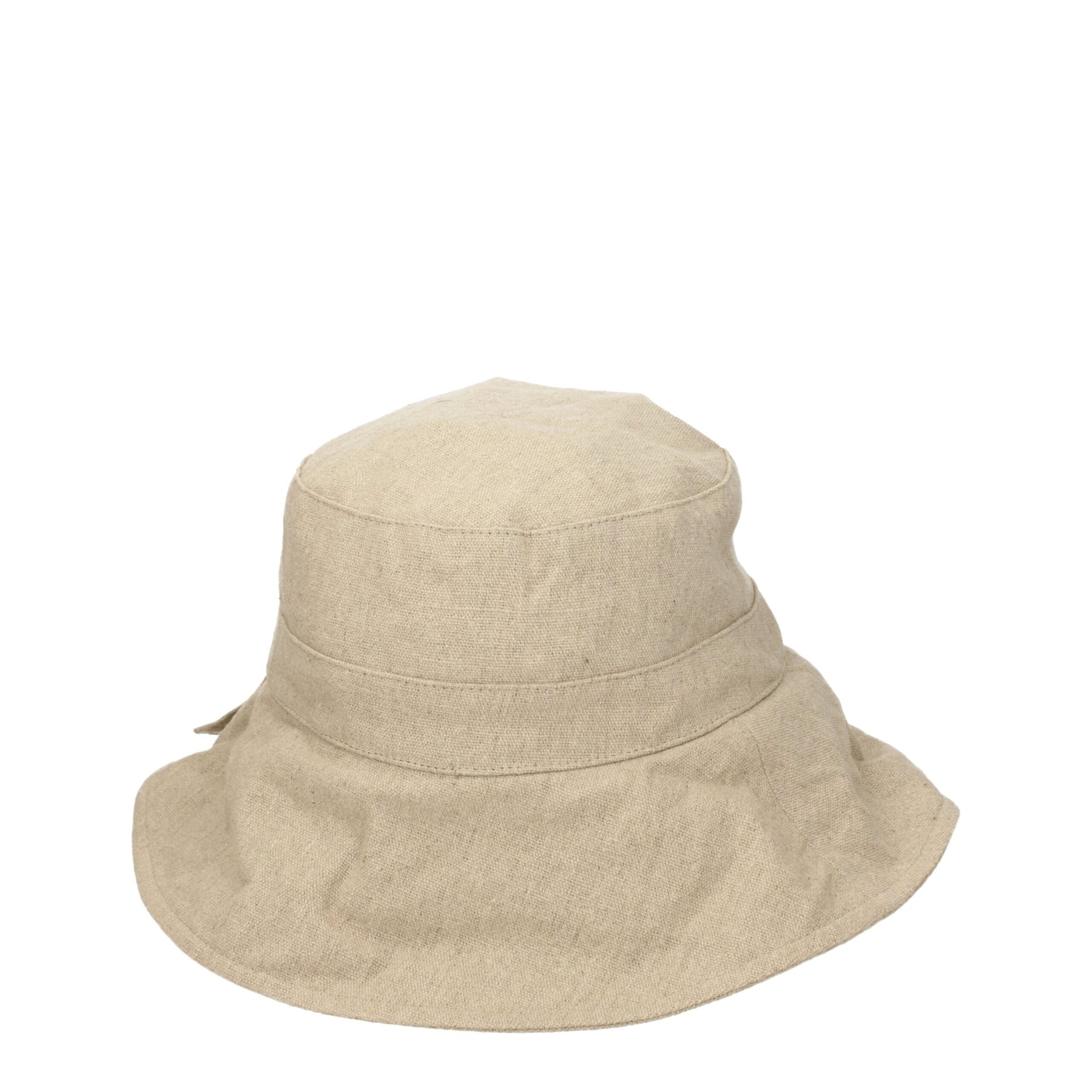 Jacquemus Beige Linen Bucket Hat | Regal Royce