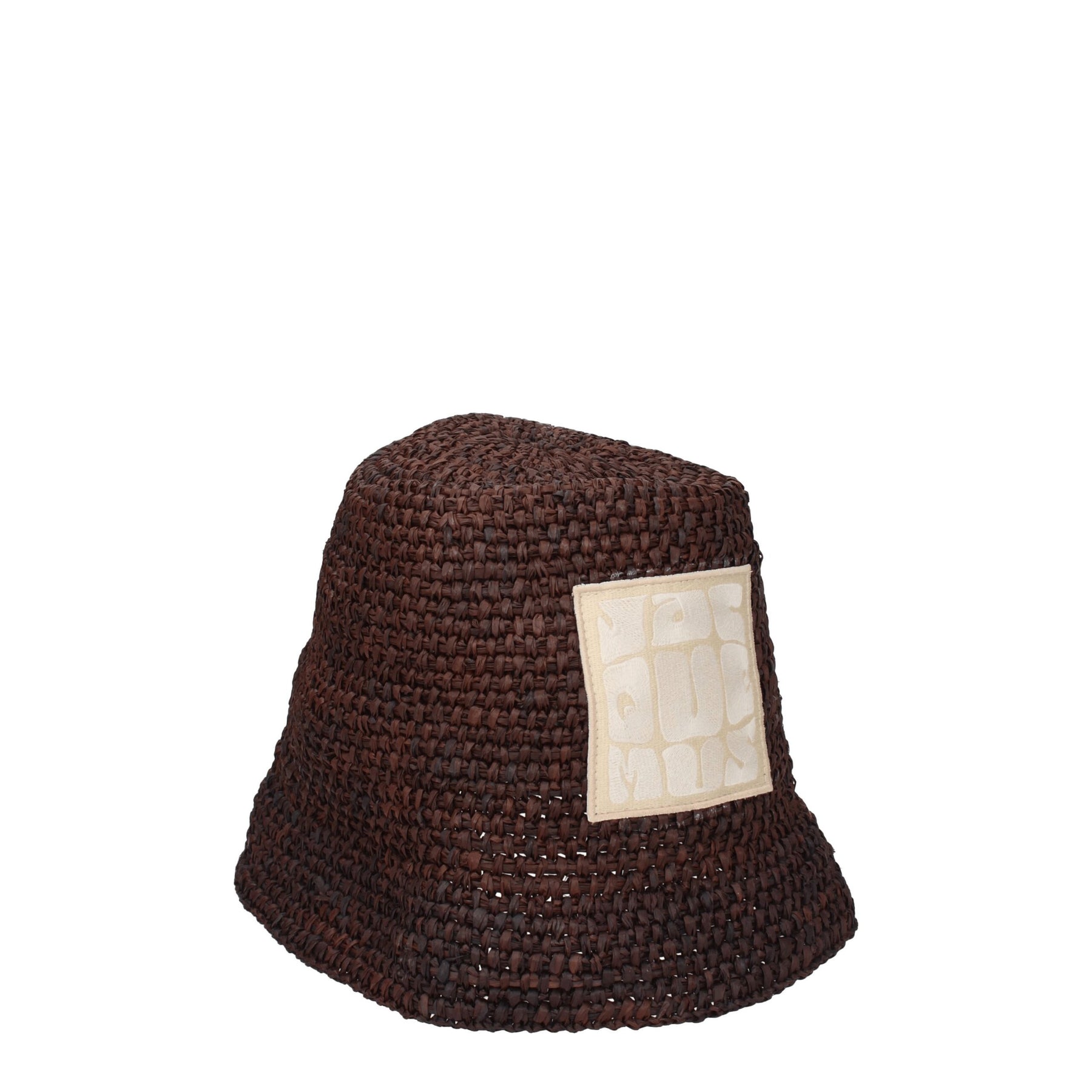 Jacquemus Brown Raffia Bucket Hat | Regal Royce