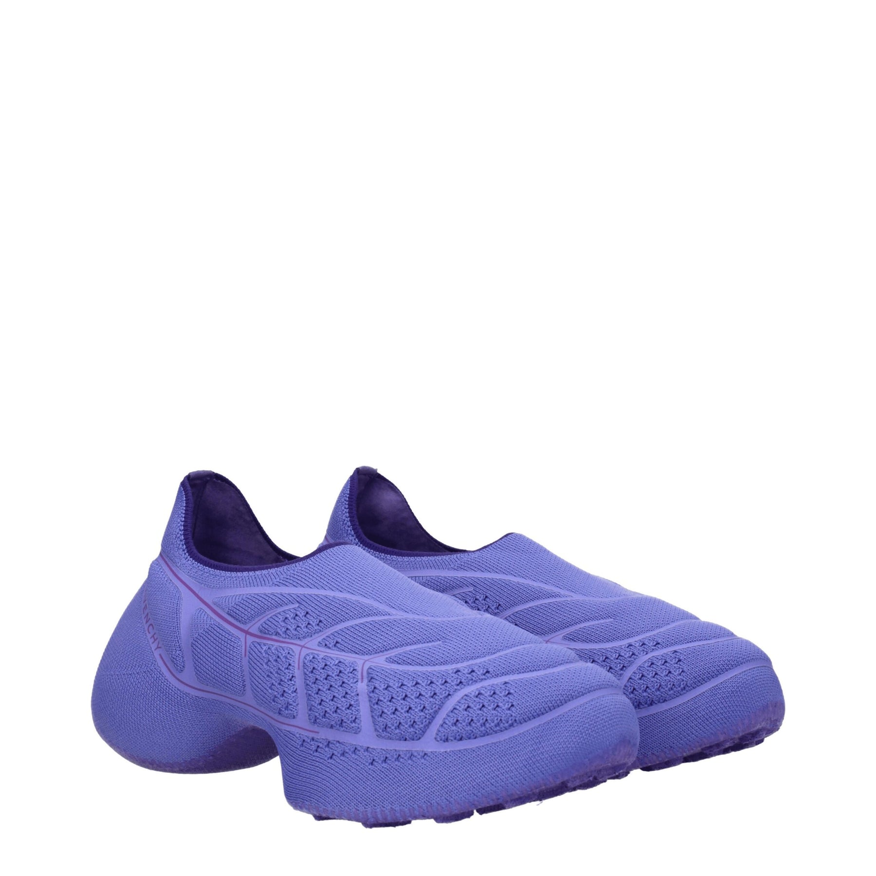 Givenchy Purple Fabric Slip-On Loafers | Regal Royce