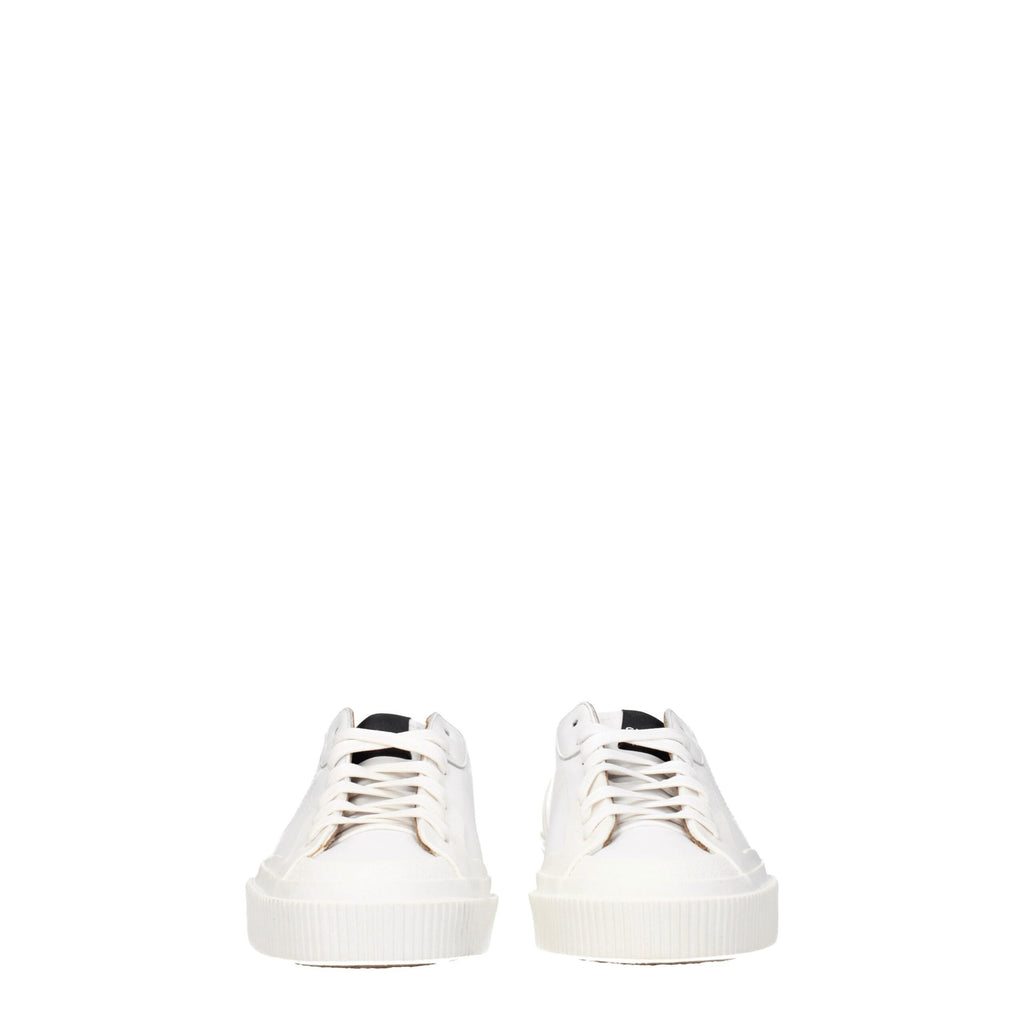Givenchy White Leather Low Top Sneakers