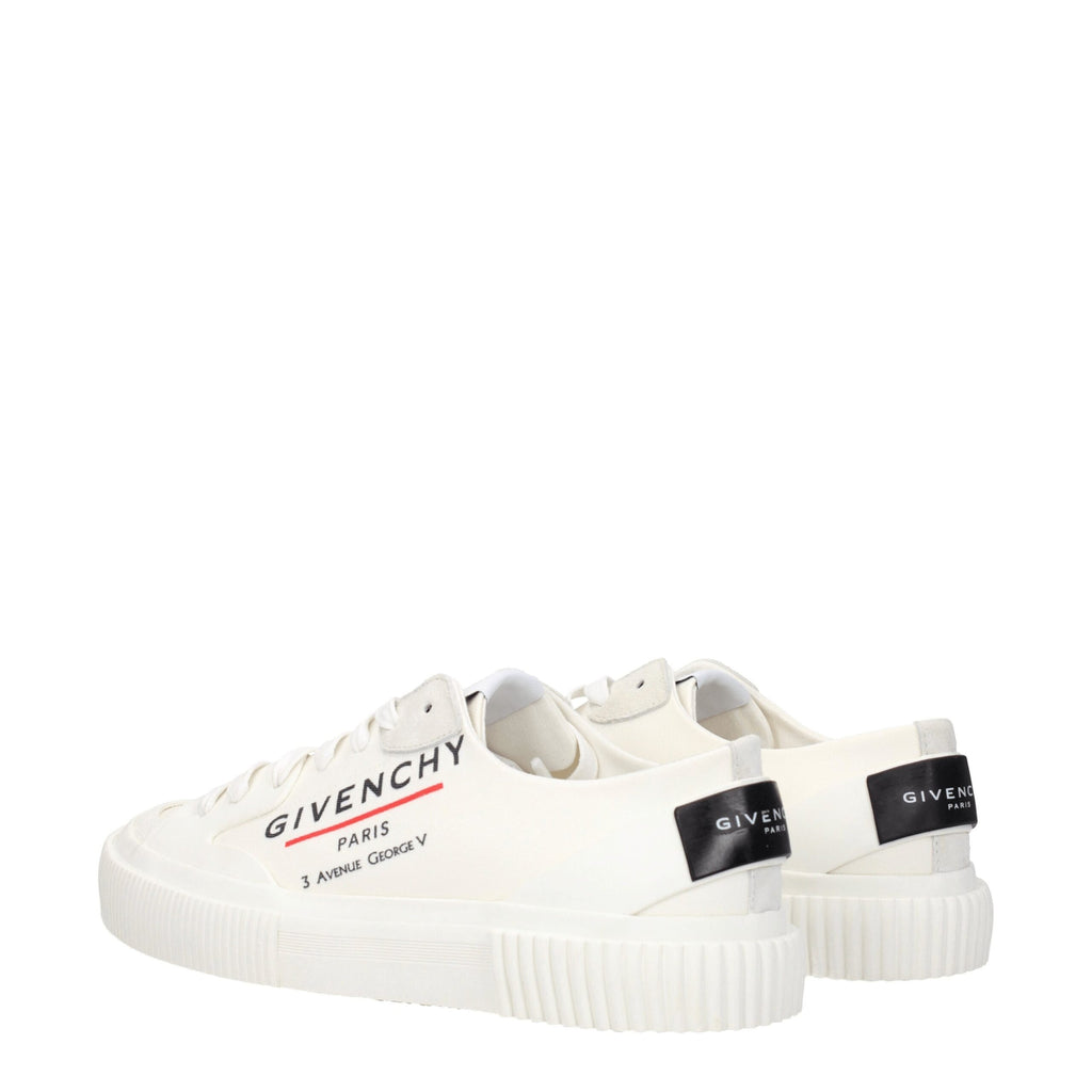 Givenchy Beige Fabric Low Top Sneakers