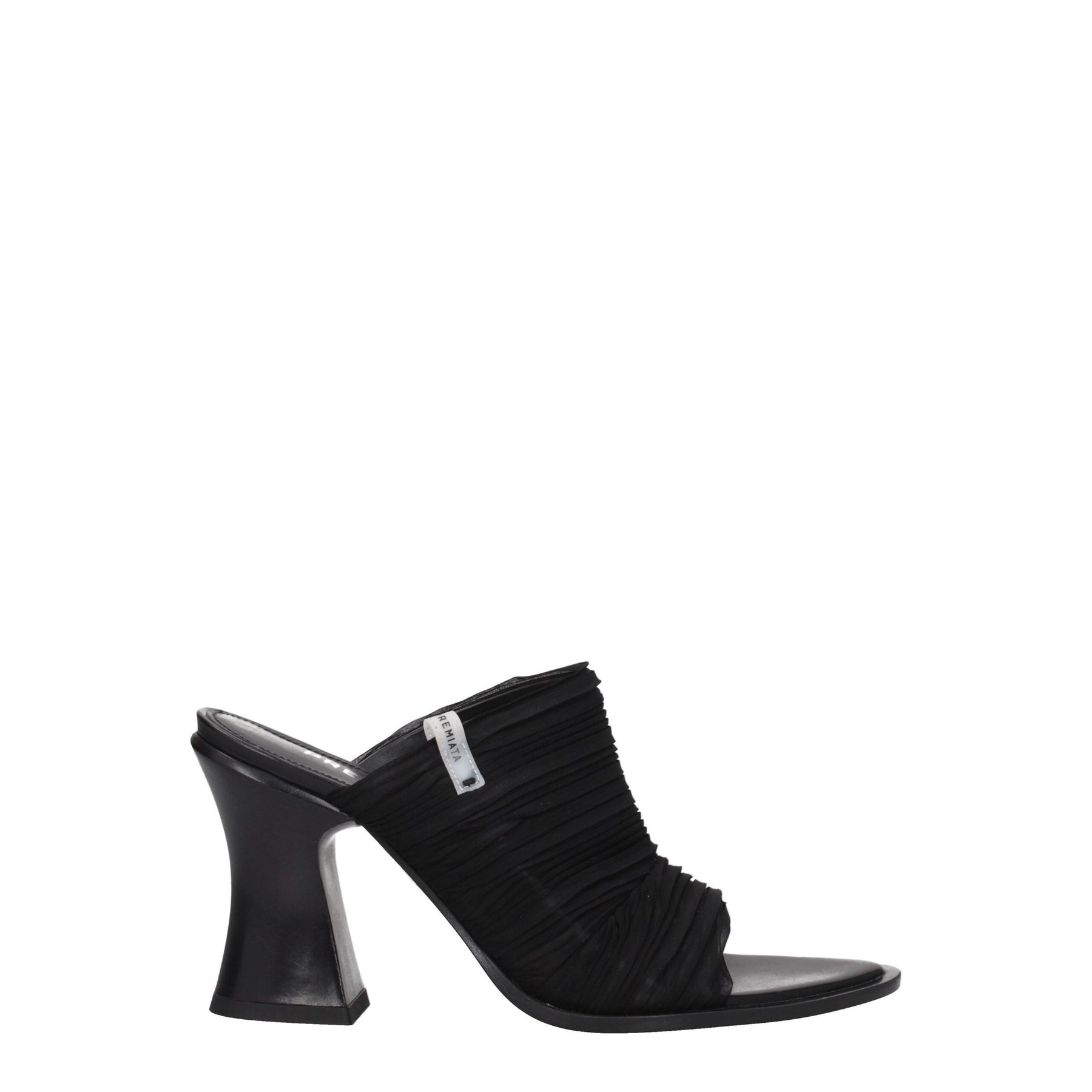 Premiata Black Fabric Platform Sandals | Regal Royce