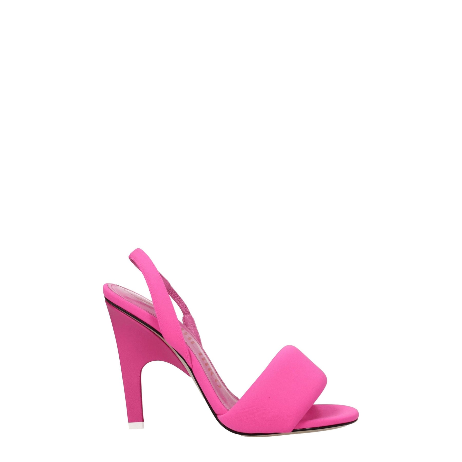 The Attico Pink Fabric Stiletto Heel Sandals | Regal Royce