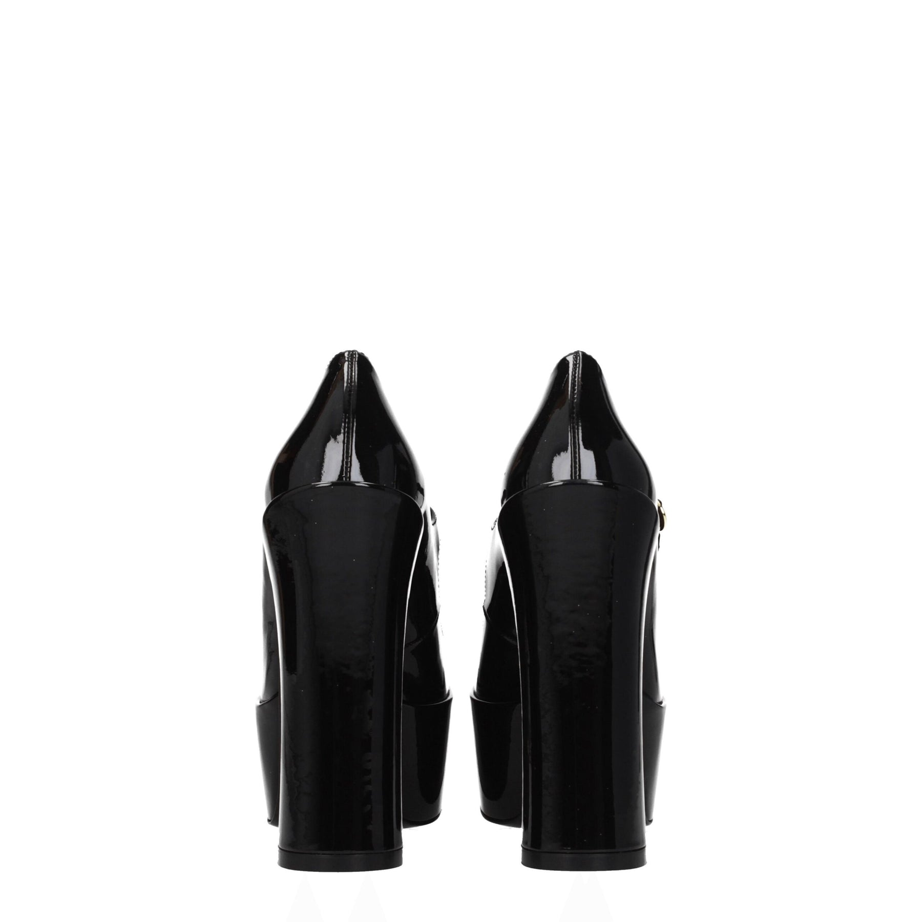 Stuart Weitzman Black Leather Platform Pumps | Regal Royce