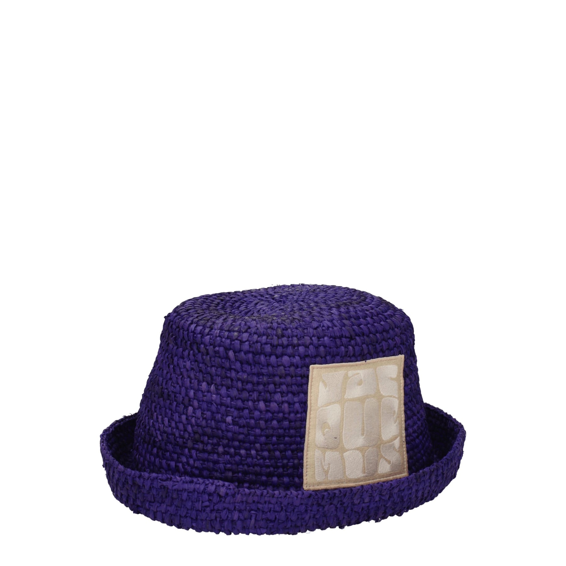 Jacquemus Purple Raffia Hat | Regal Royce
