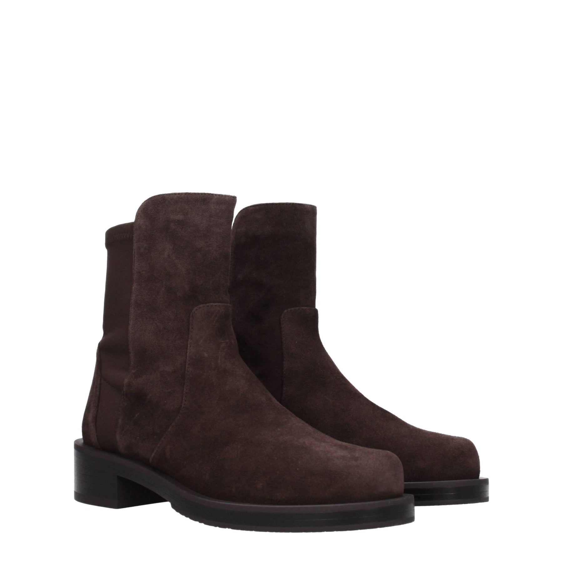 Stuart Weitzman Brown Leather Ankle Boots | Regal Royce