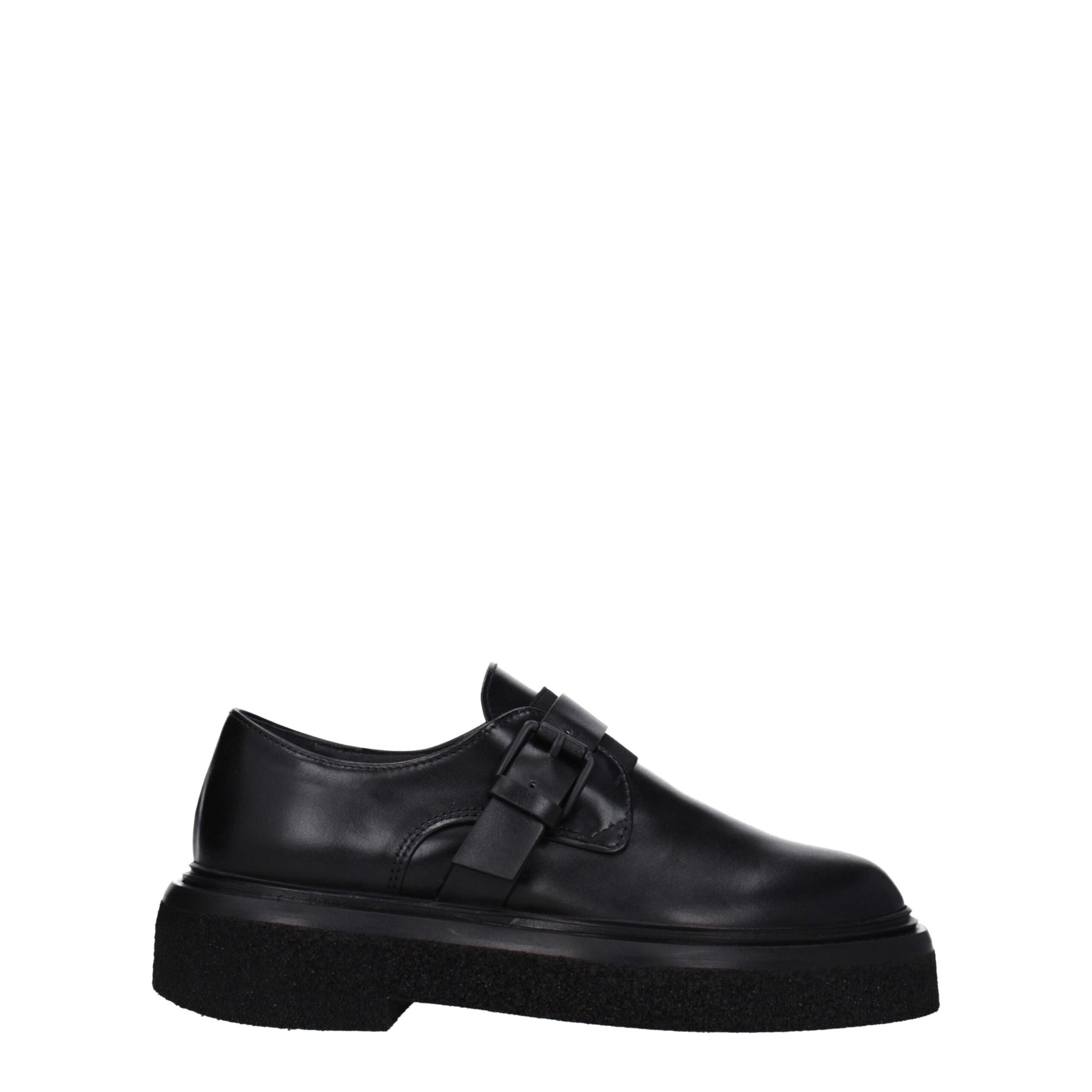 Max Mara Black Leather Oxfords And Derbies | Regal Royce
