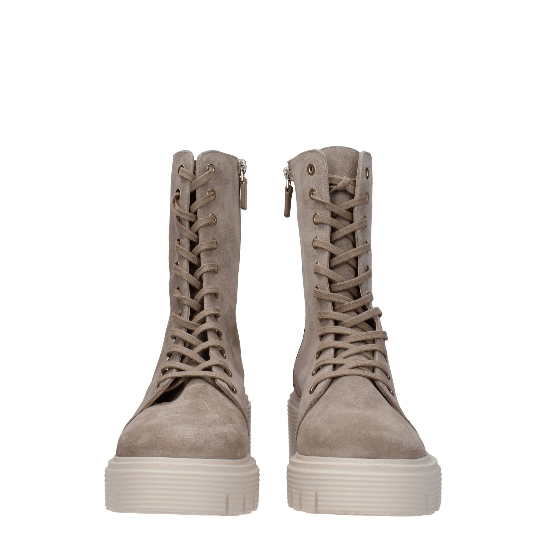 Stuart Weitzman Beige Leather Ankle Boots | Regal Royce