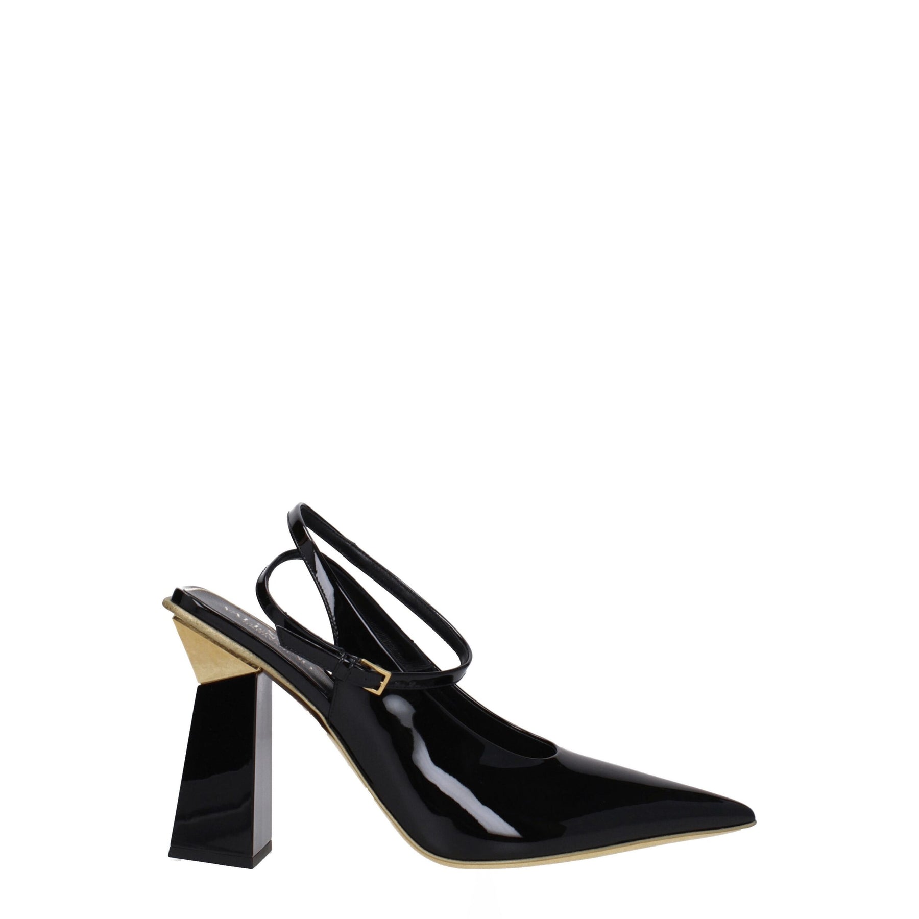 Valentino Garavani Black Leather Sandals | Regal Royce