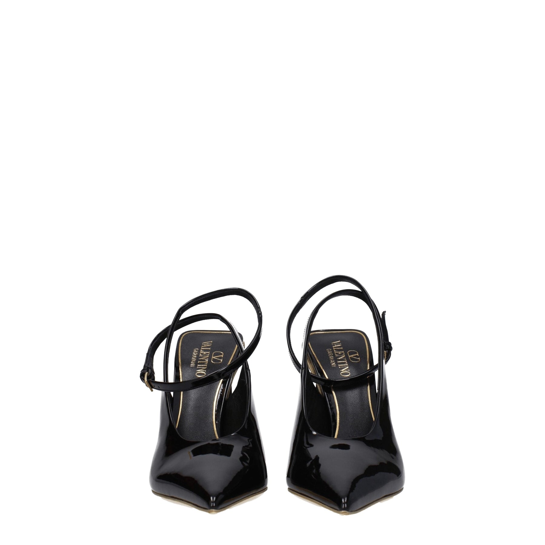 Valentino Garavani Black Leather Sandals | Regal Royce