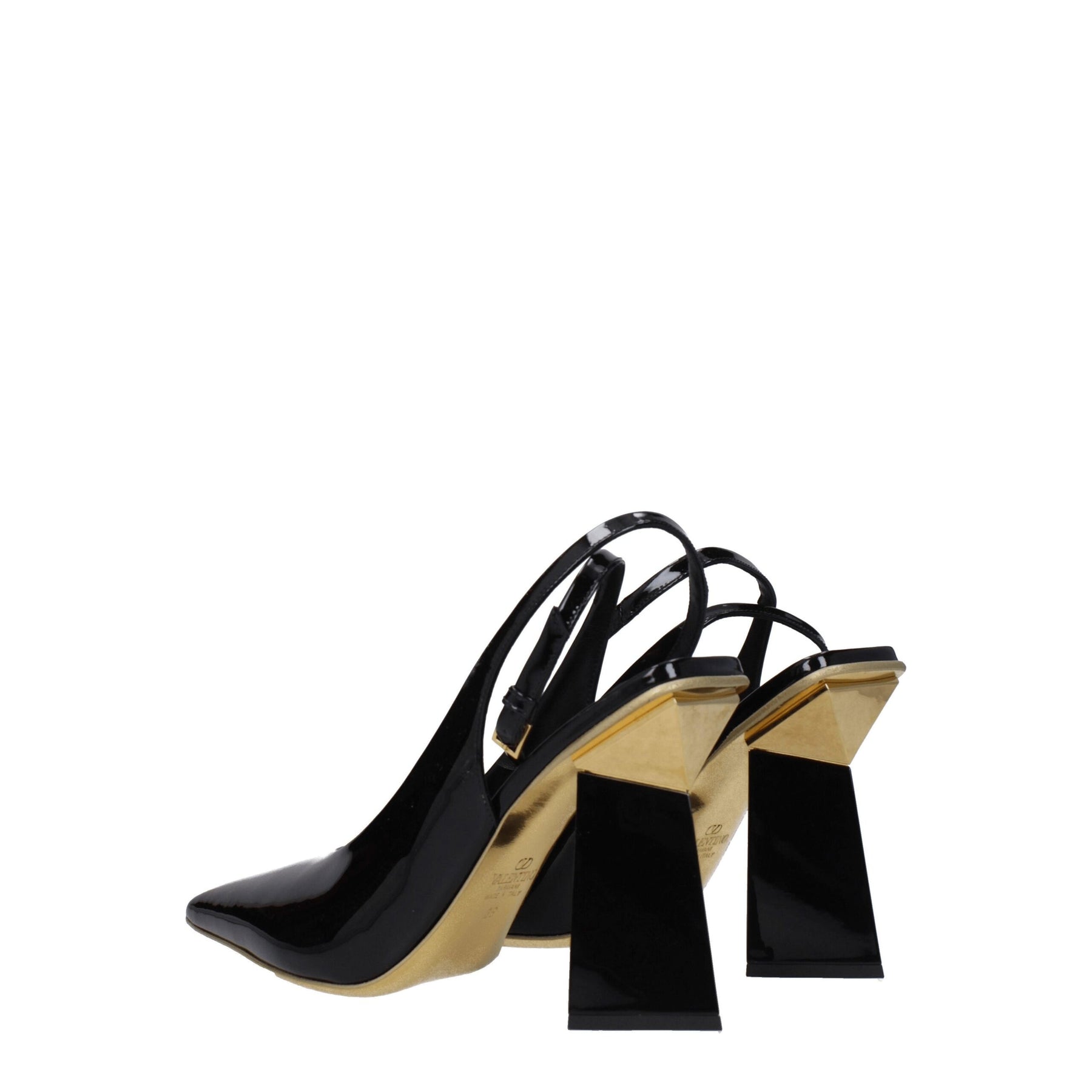 Valentino Garavani Black Leather Sandals | Regal Royce