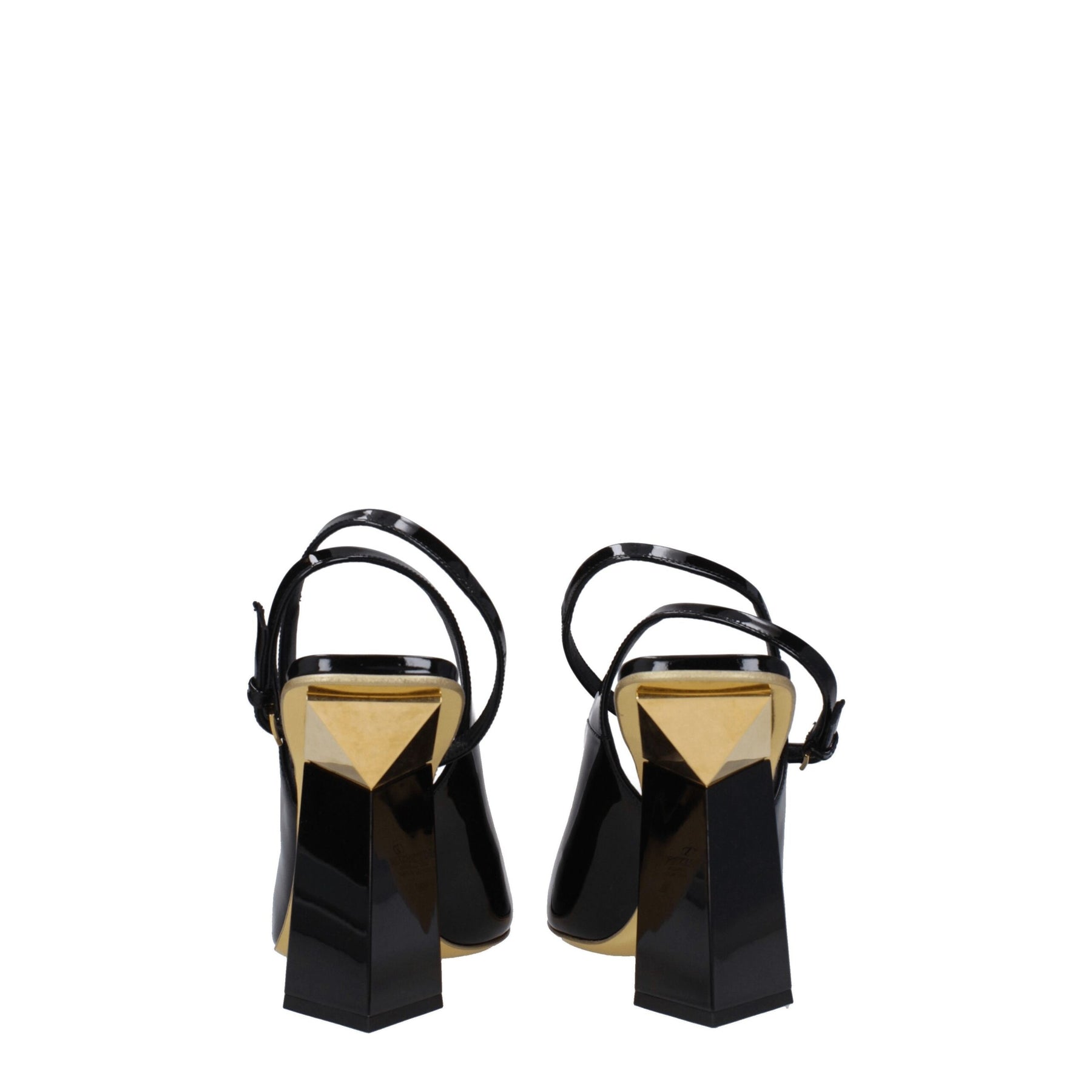 Valentino Garavani Black Leather Sandals | Regal Royce
