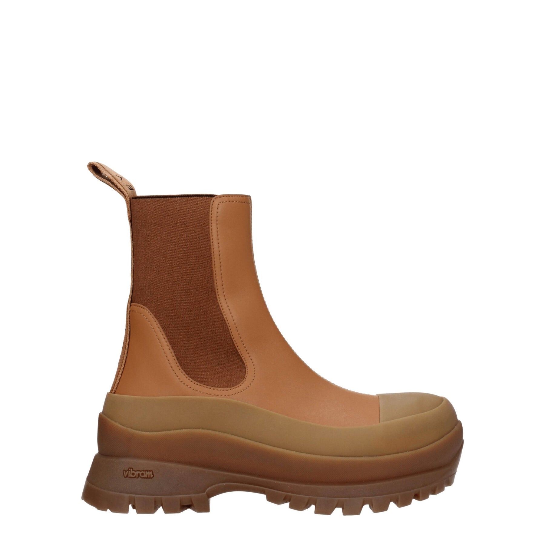 Stella McCartney Brown Leather Ankle Boots | Regal Royce