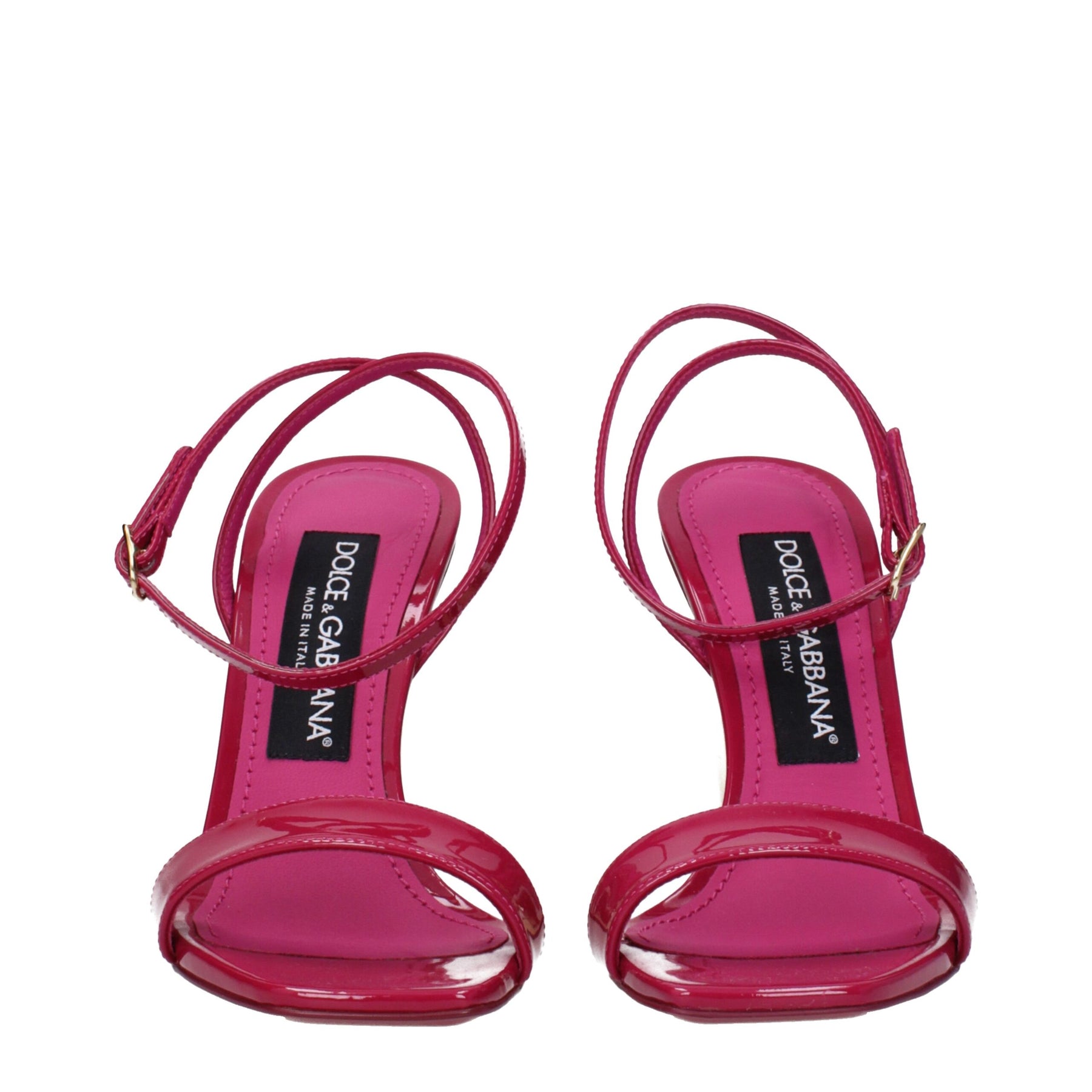 Dolce & Gabbana Pink Leather Stiletto Heel Sandals | Regal Royce
