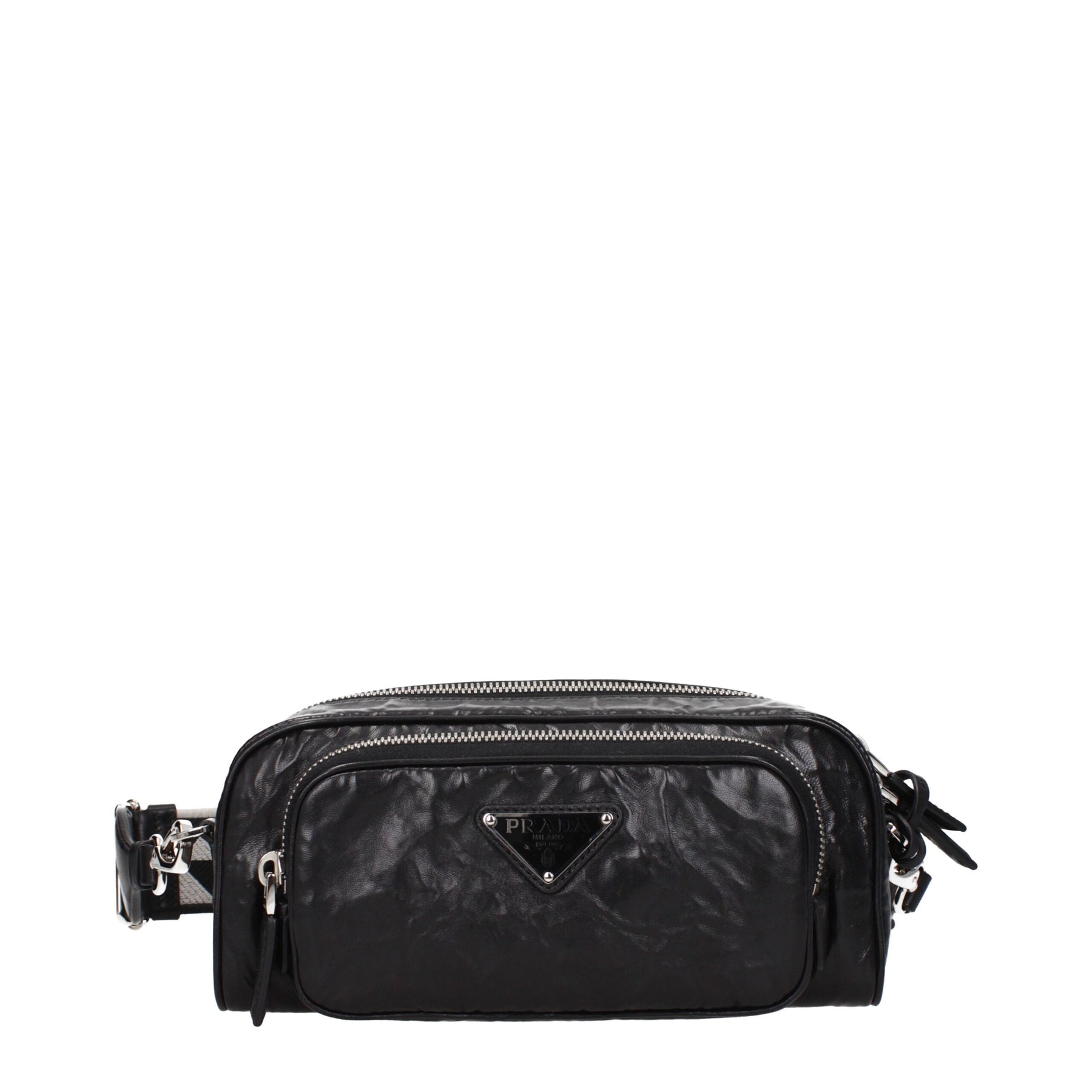 Prada Black Leather Crossbody Bag | Regal Royce