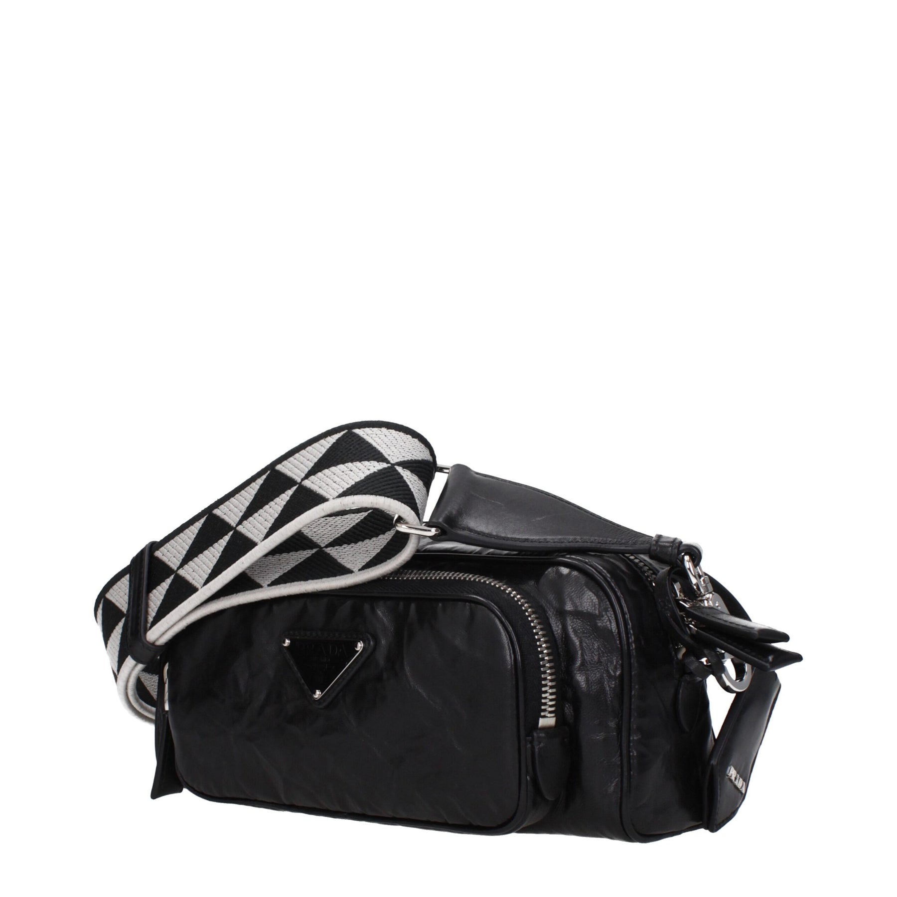 Prada Black Leather Crossbody Bag | Regal Royce