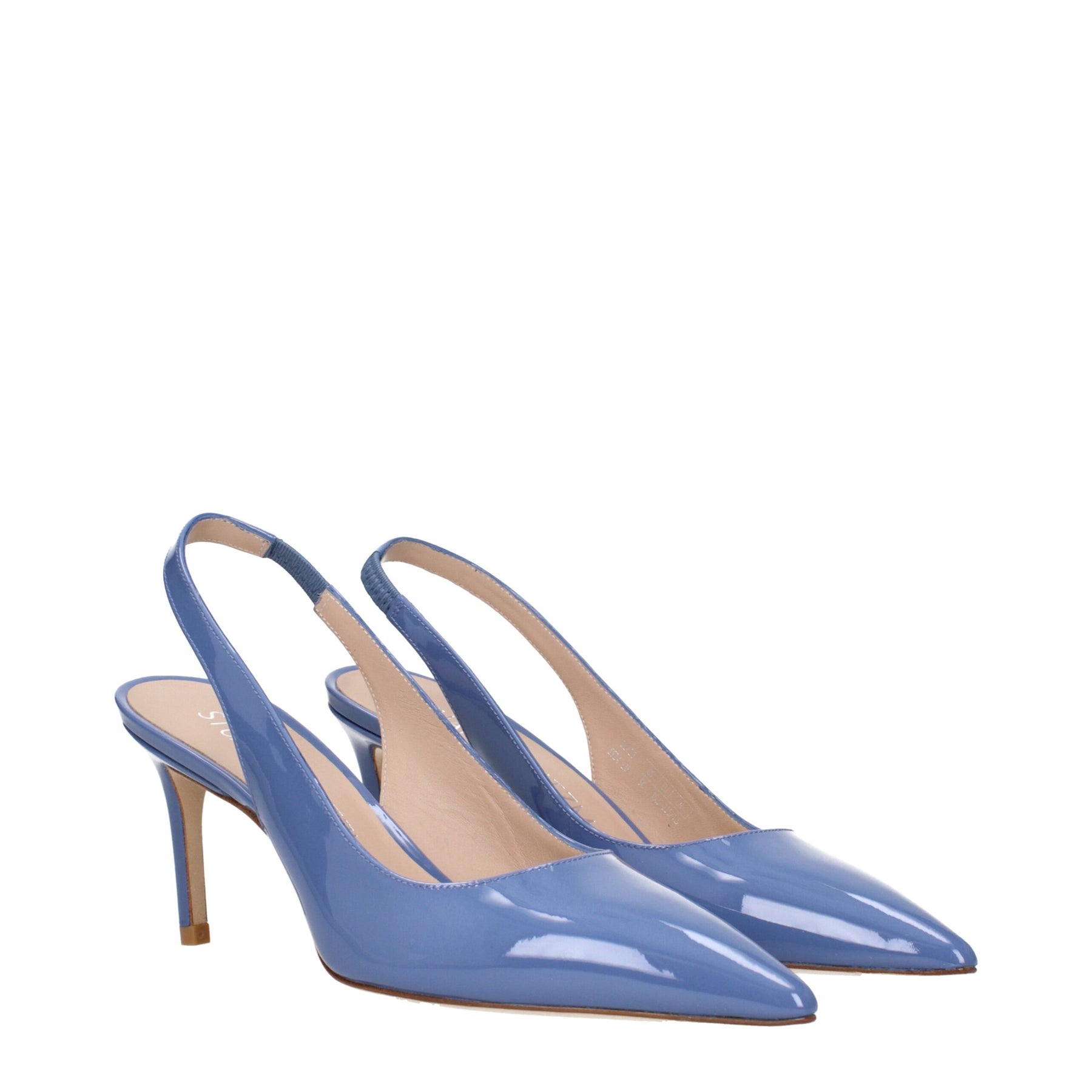 Stuart Weitzman Light Blue Leather High Heel Pumps | Regal Royce