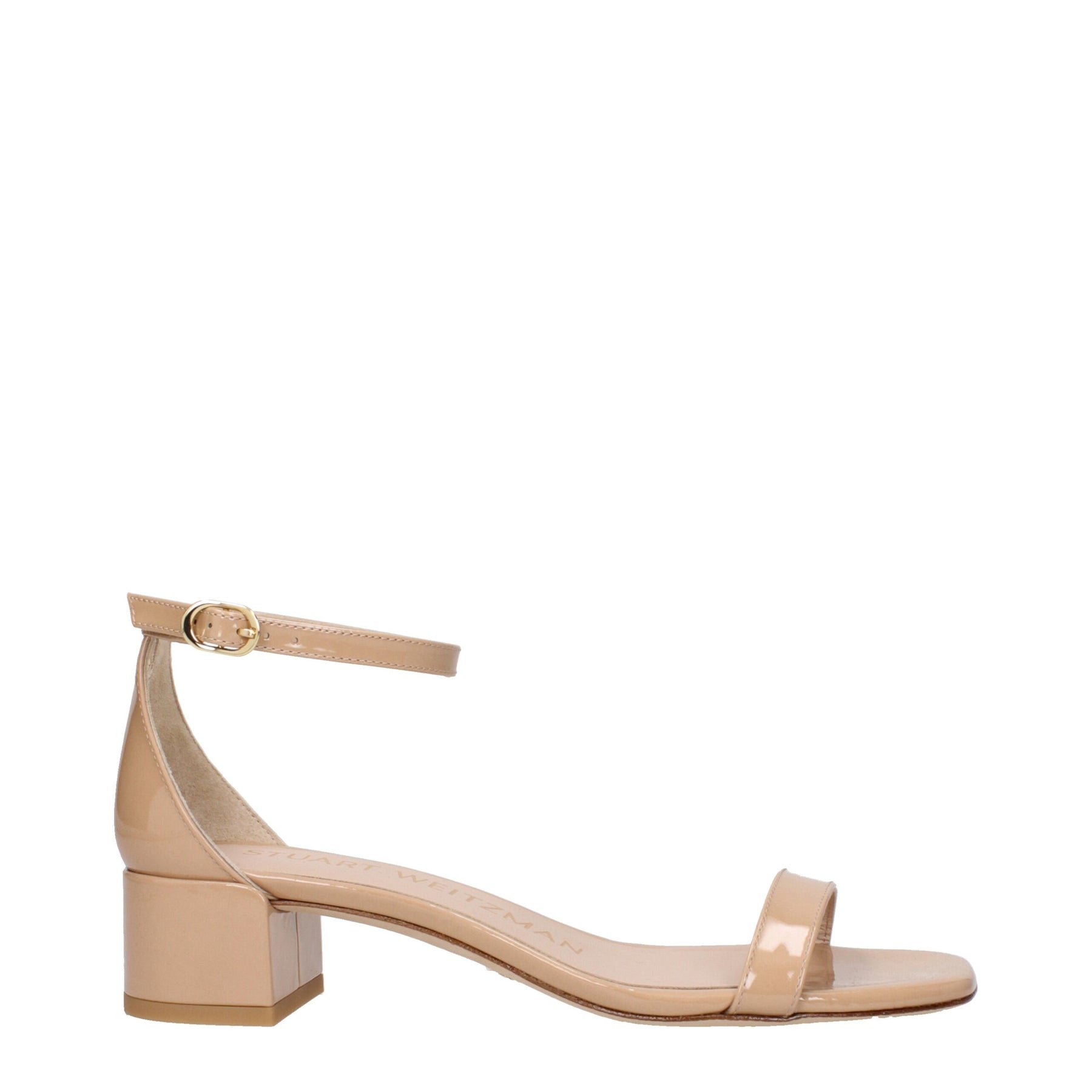 Stuart Weitzman Pink Leather Flat Sandals | Regal Royce