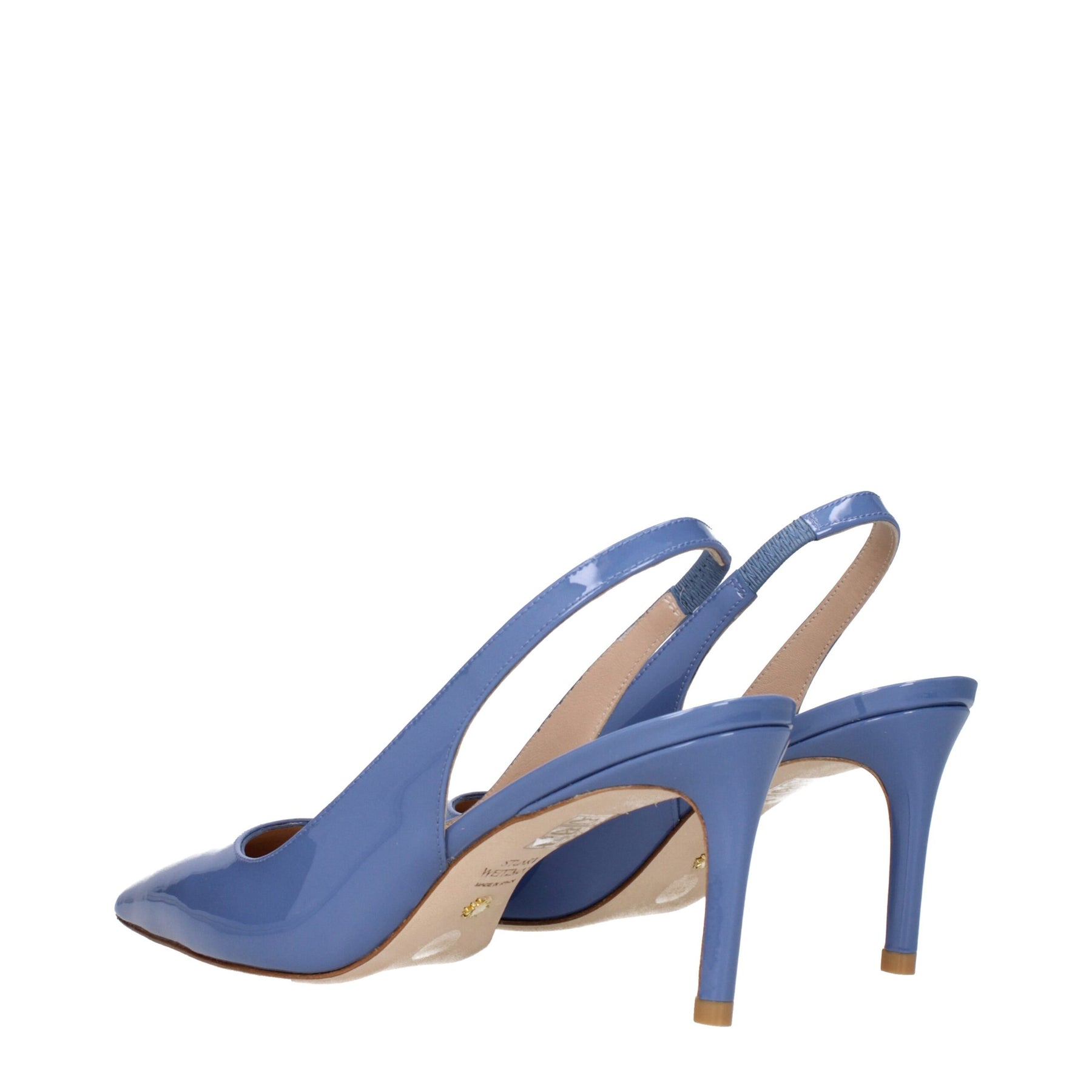 Stuart Weitzman Light Blue Leather High Heel Pumps | Regal Royce