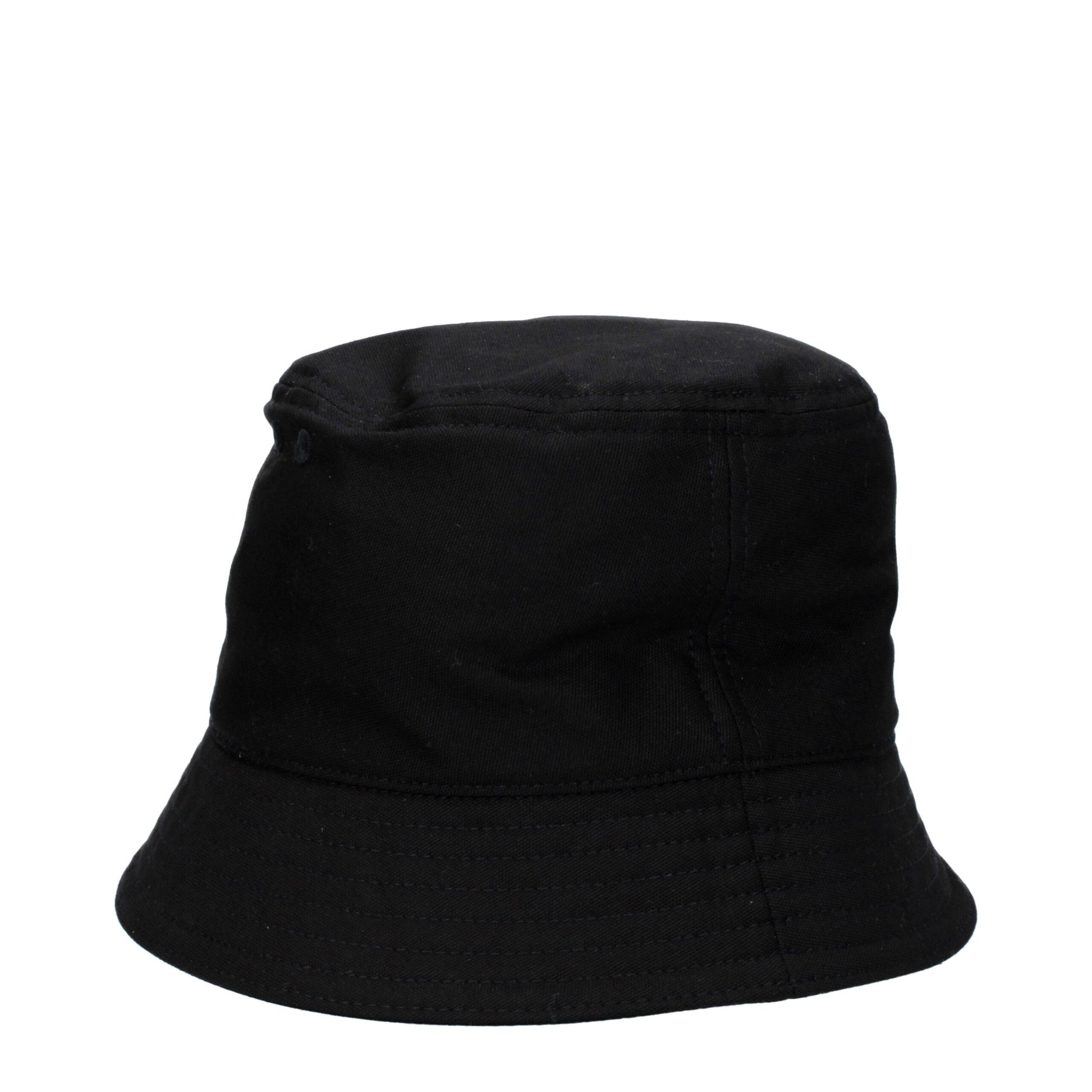 Valentino Garavani Black Cotton Bucket Hat