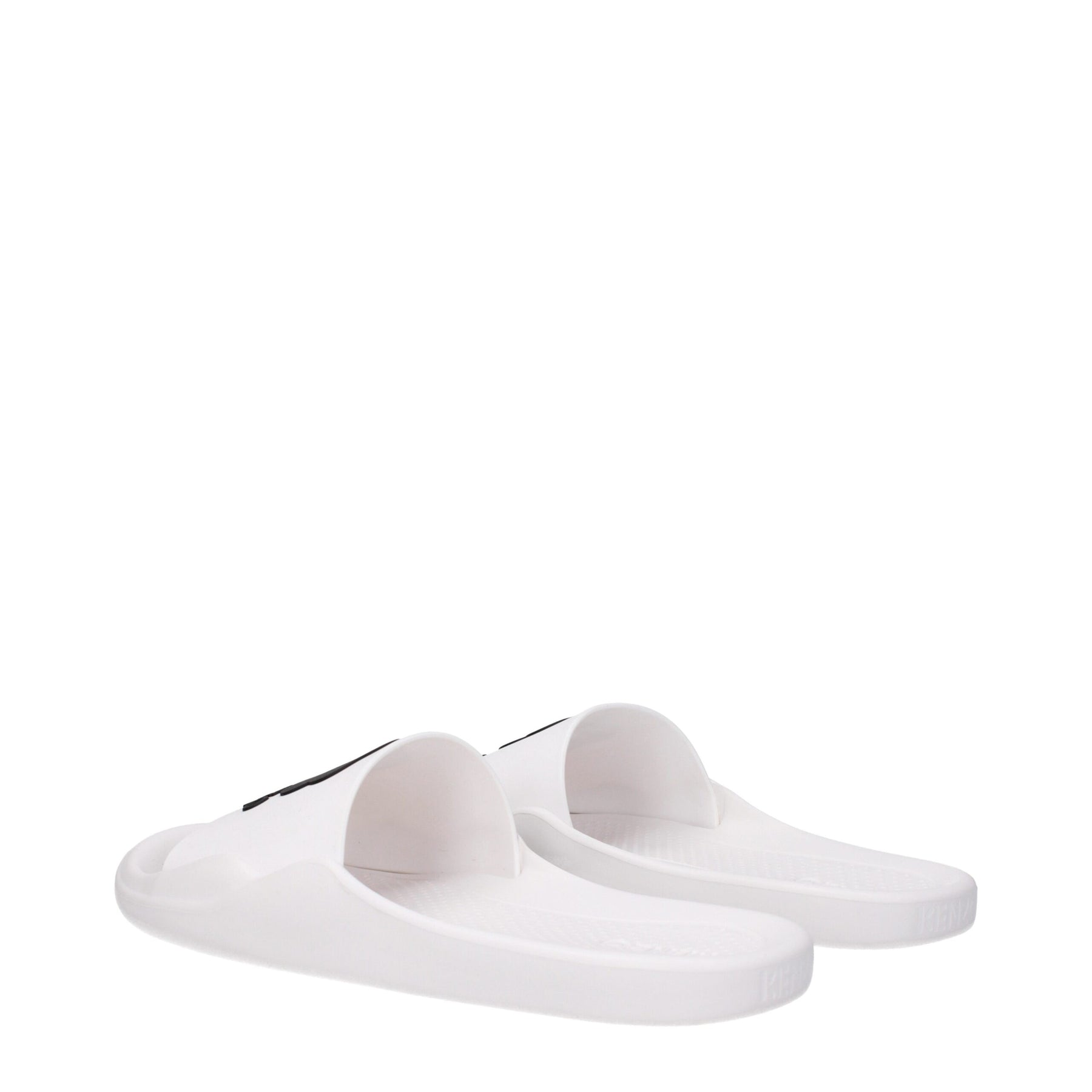 Kenzo White Cotton Slippers | Regal Royce