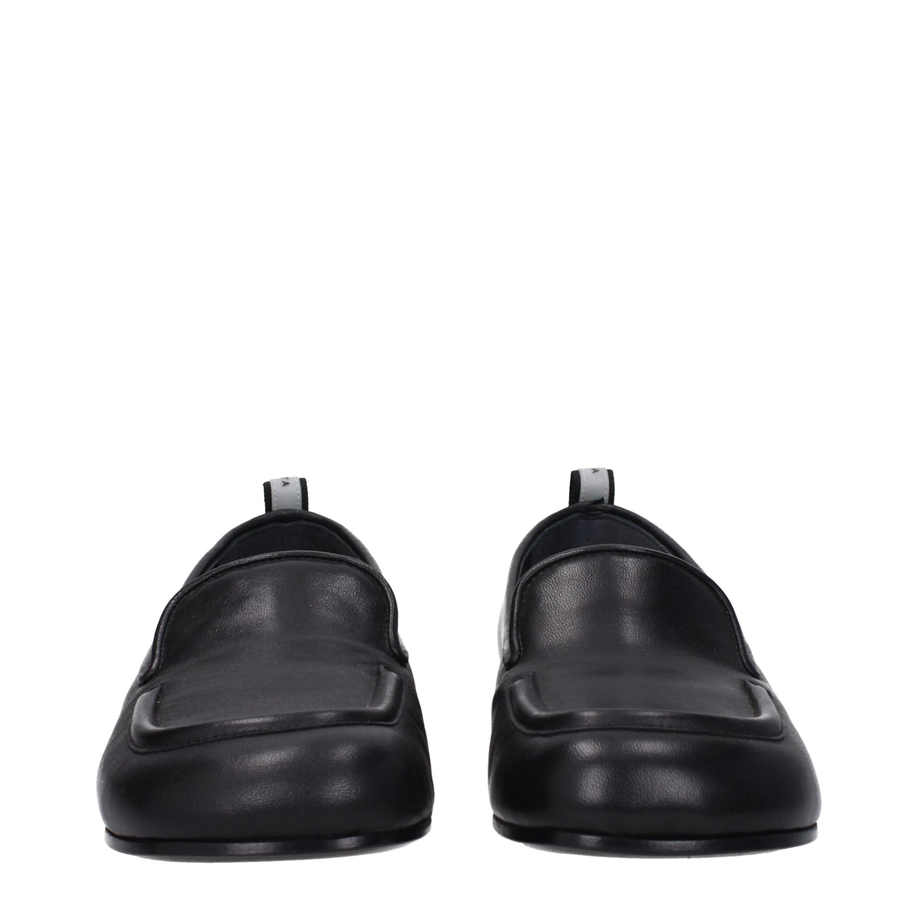 Premiata Black Leather Slip-On Loafers | Regal Royce