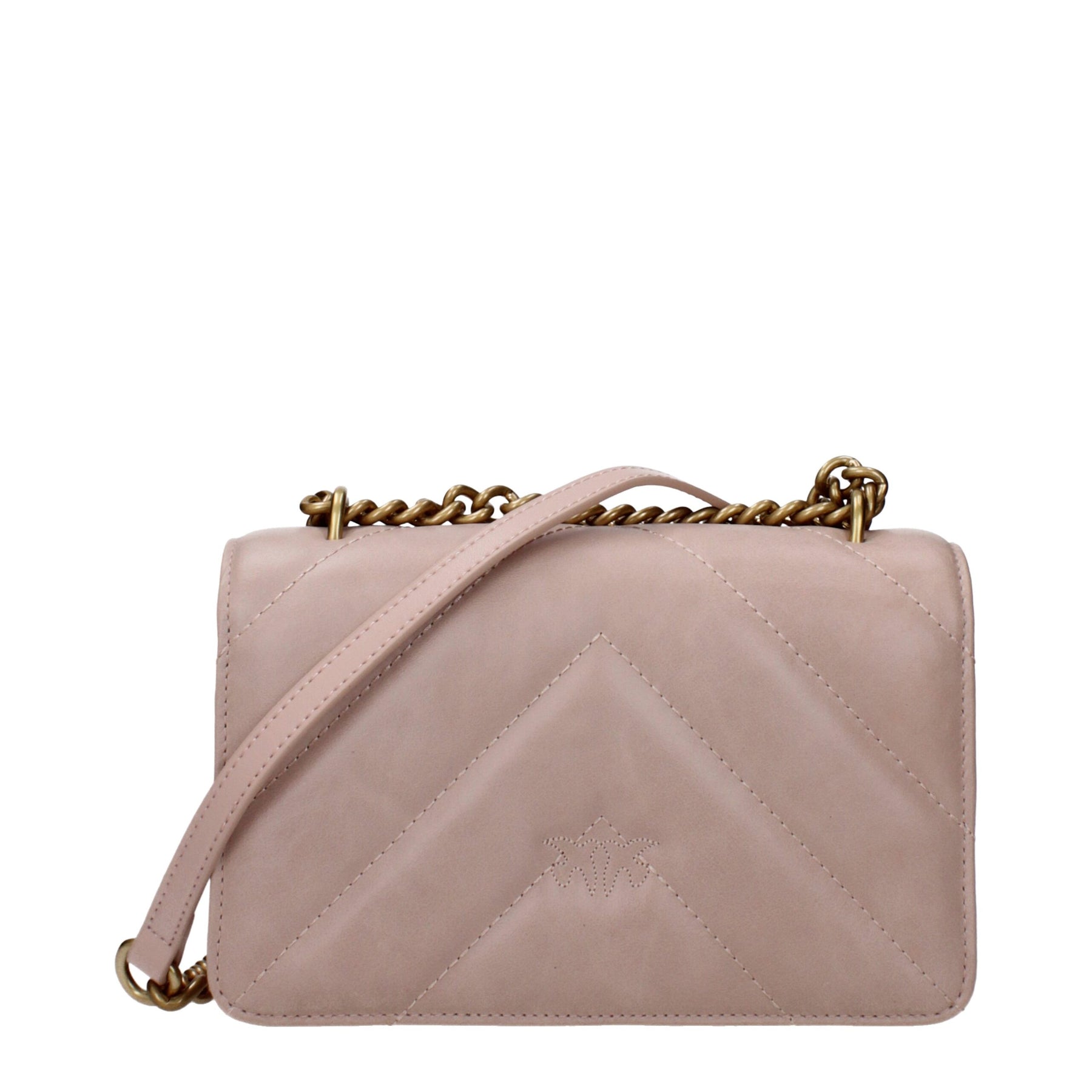 PINKO Pink Leather Crossbody Bag | Regal Royce