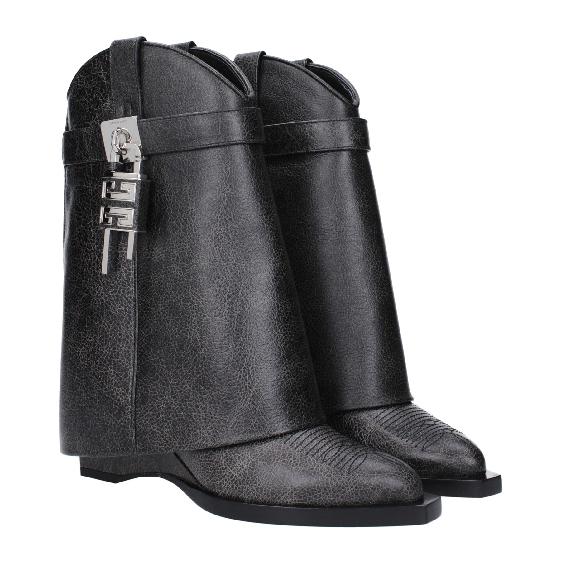 Givenchy Black Leather Ankle Boots | Regal Royce