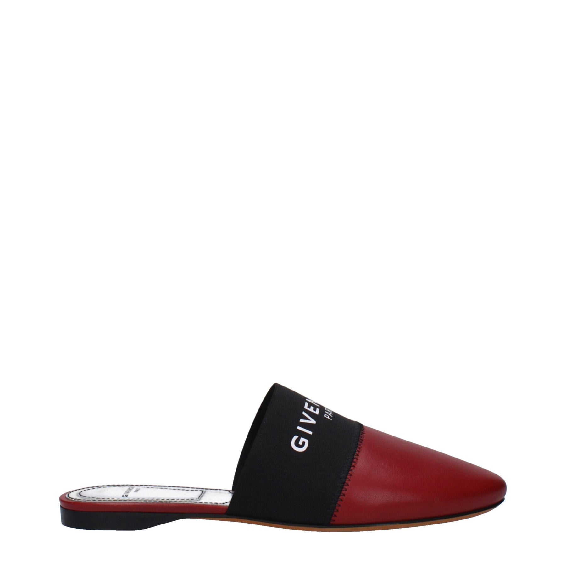 Givenchy Red Leather Slippers | Regal Royce